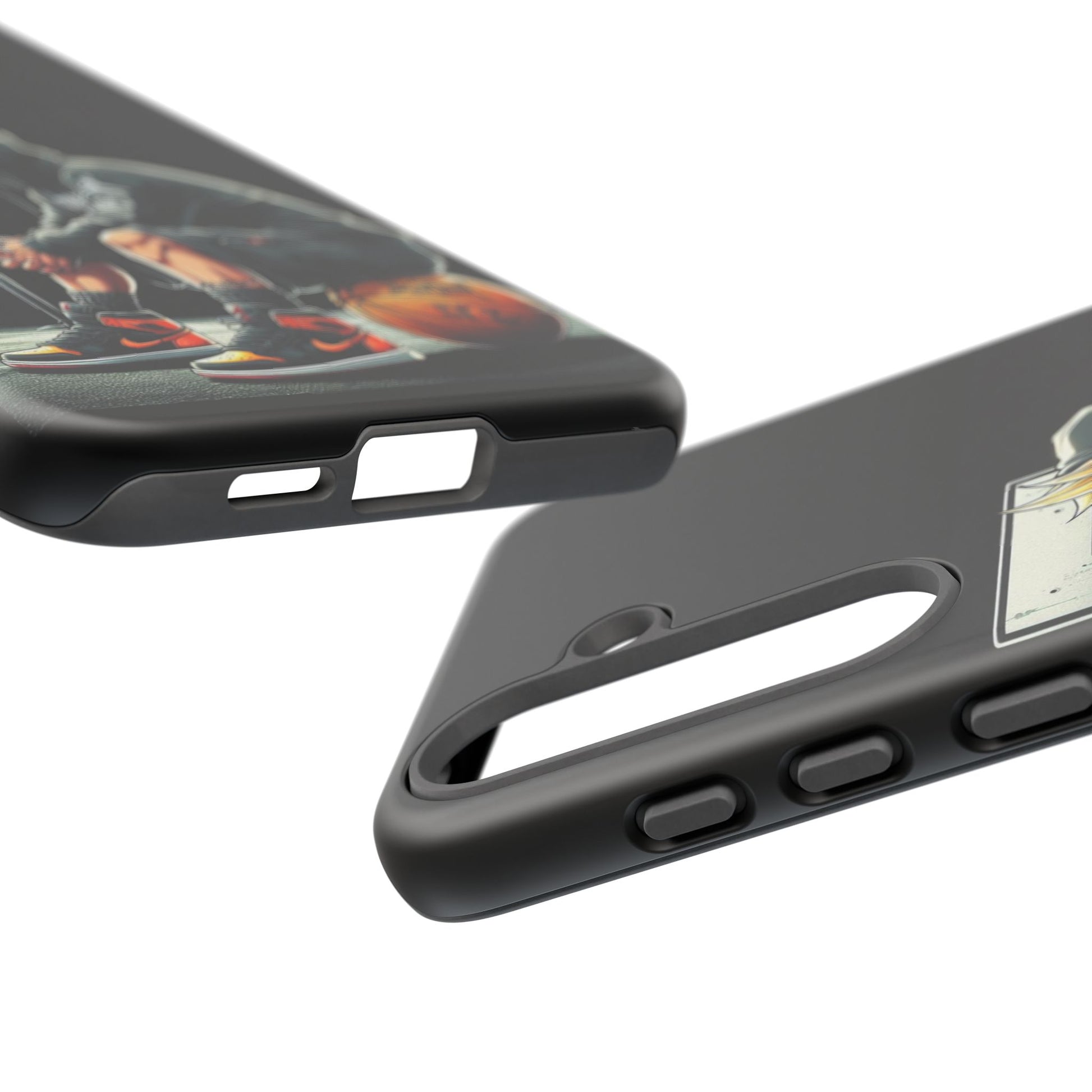 Son Goku Basketball Tough Cases for iPhones, Samsung, and Pixel