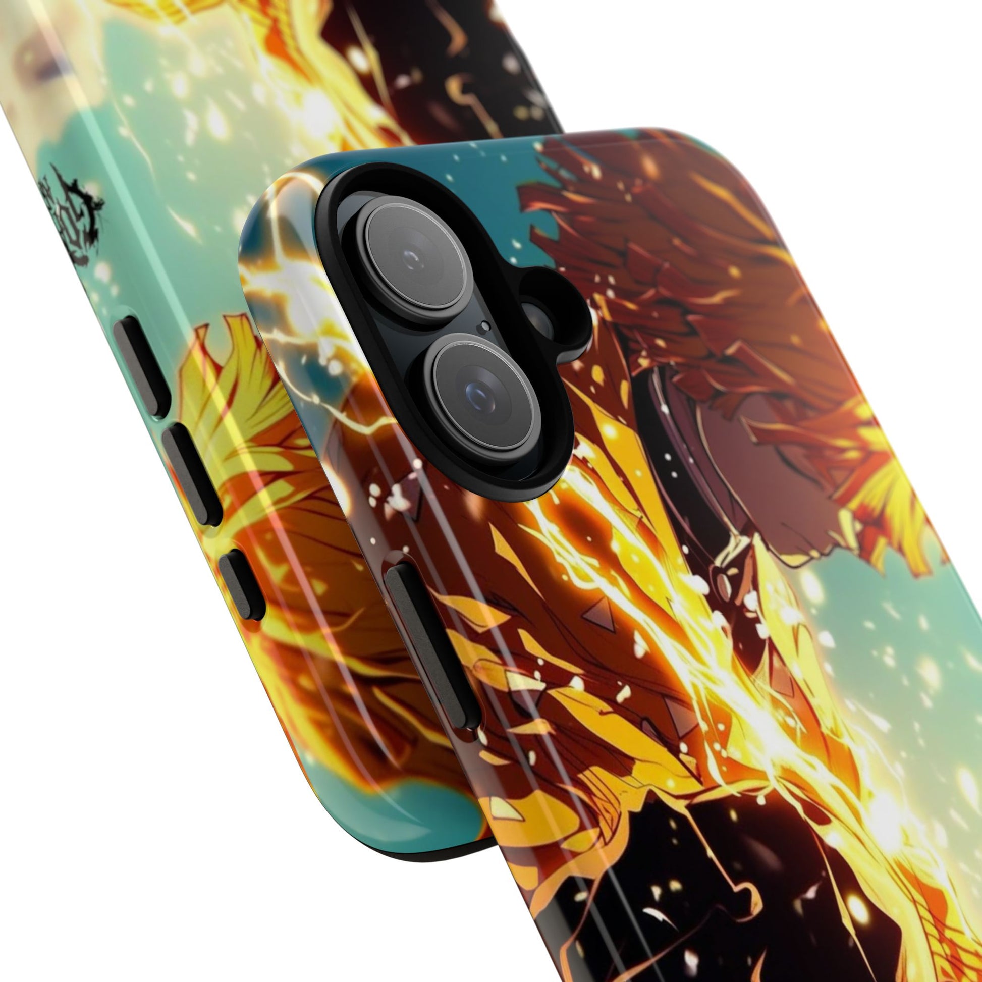 Demon Slayer Zenitsu Anime Theme Phone Case, Tough Cases for iPhones, Samsung, and Pixel