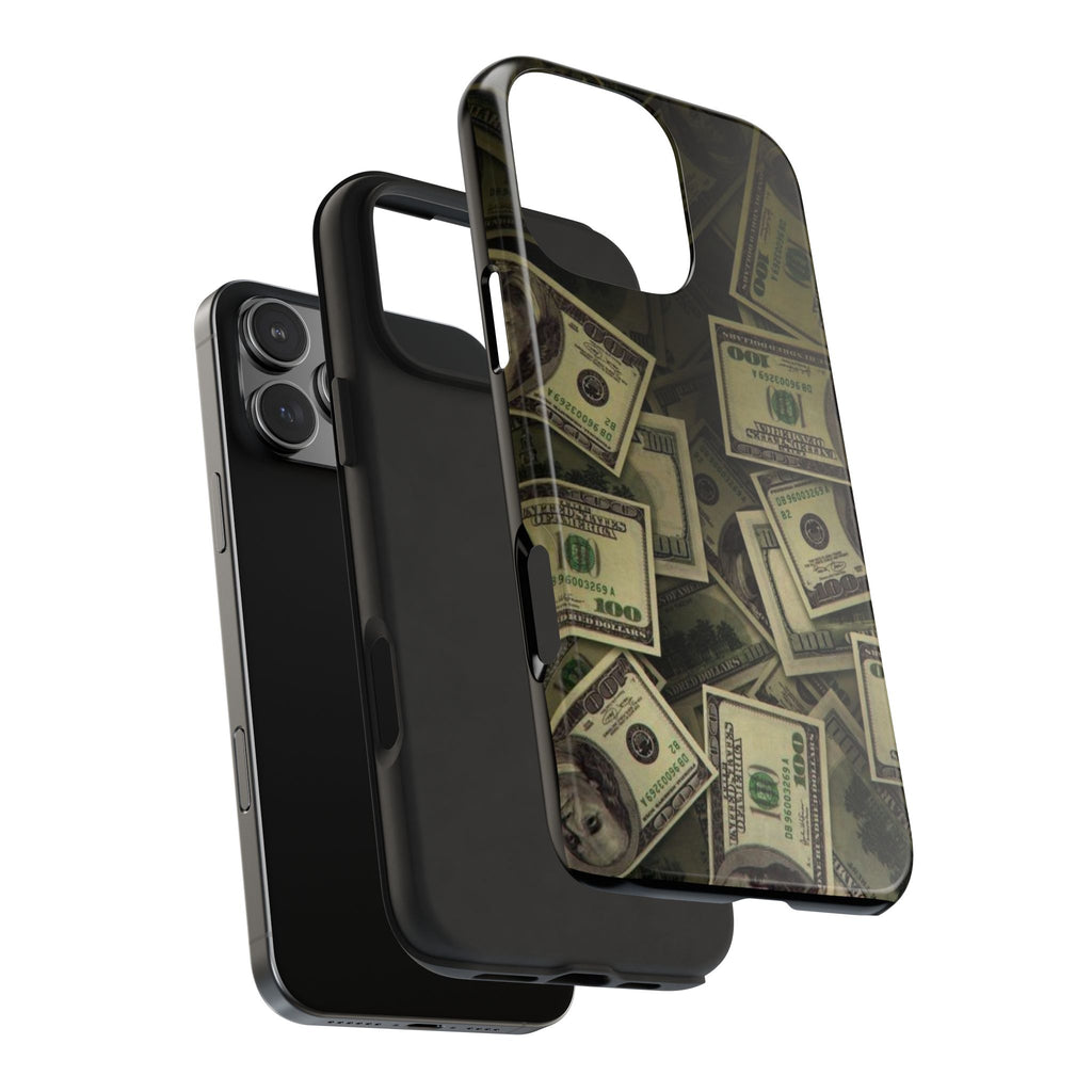 Money Pattern Print Theme Phone Case for iPhone & Samsung Galaxy Phones