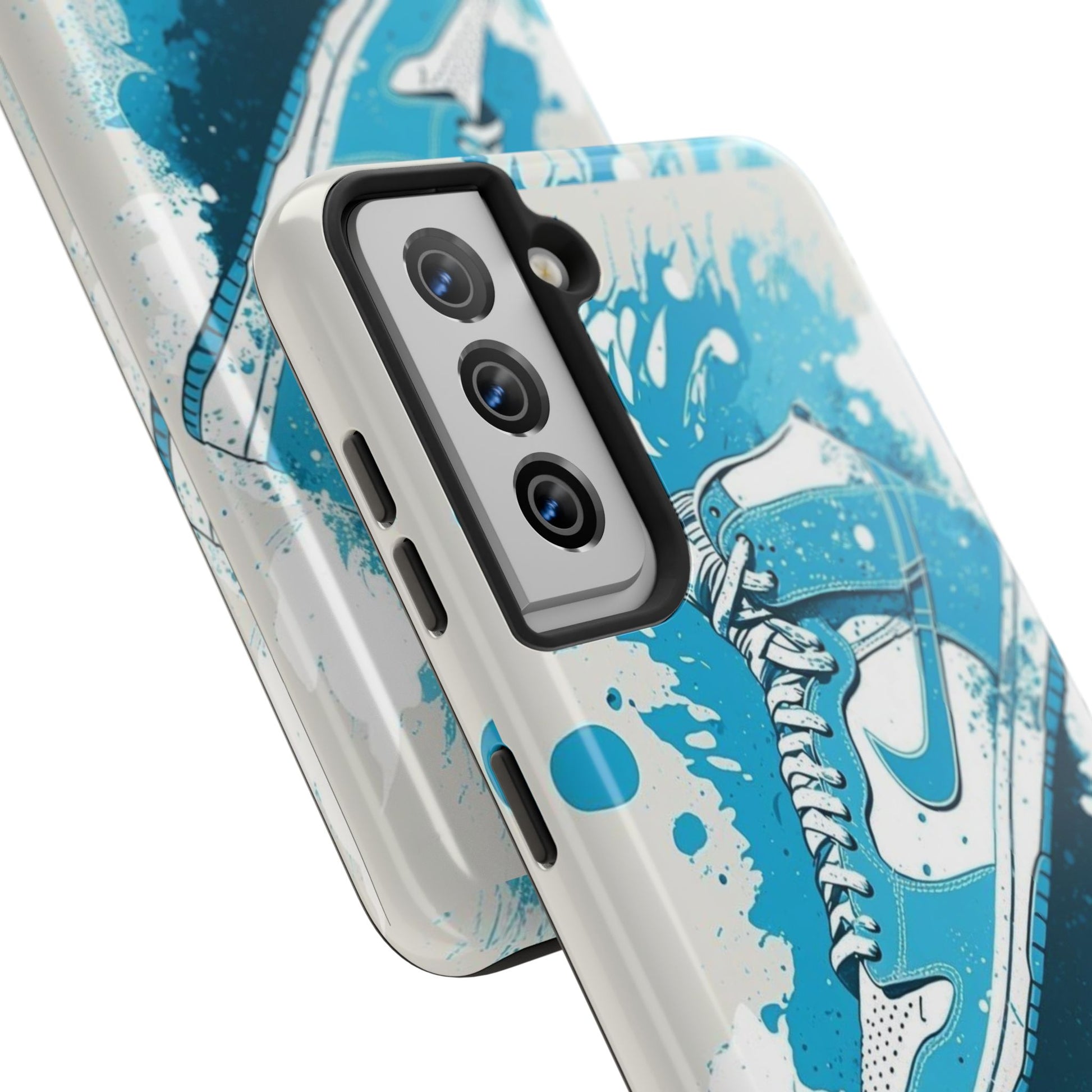 Baby Blue Jordan's Theme Phone Cases for Iphones & Samsung Phones