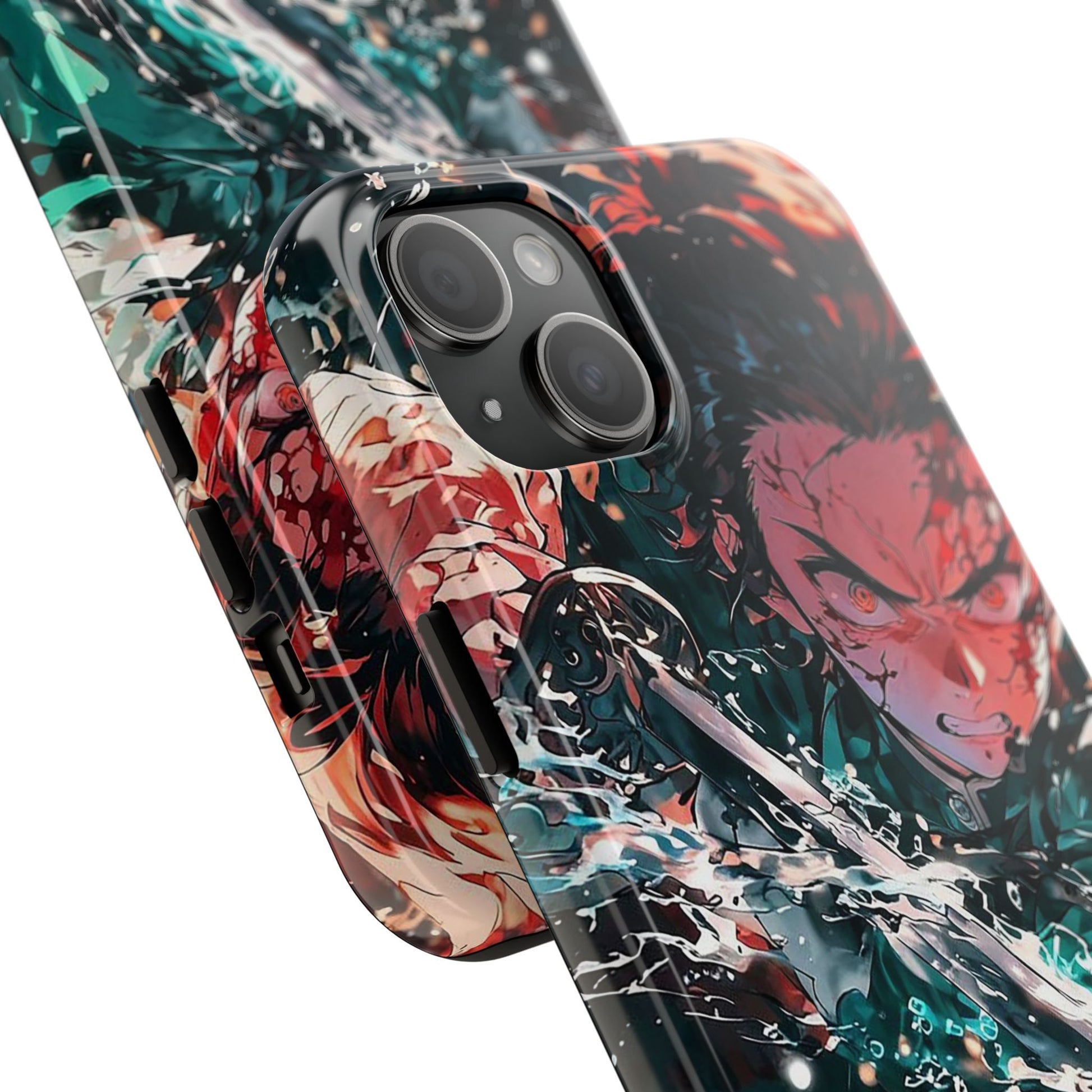 Demon Slayer Tanjiro Art Phone Case for iPhone & Samsung Galaxy Phones