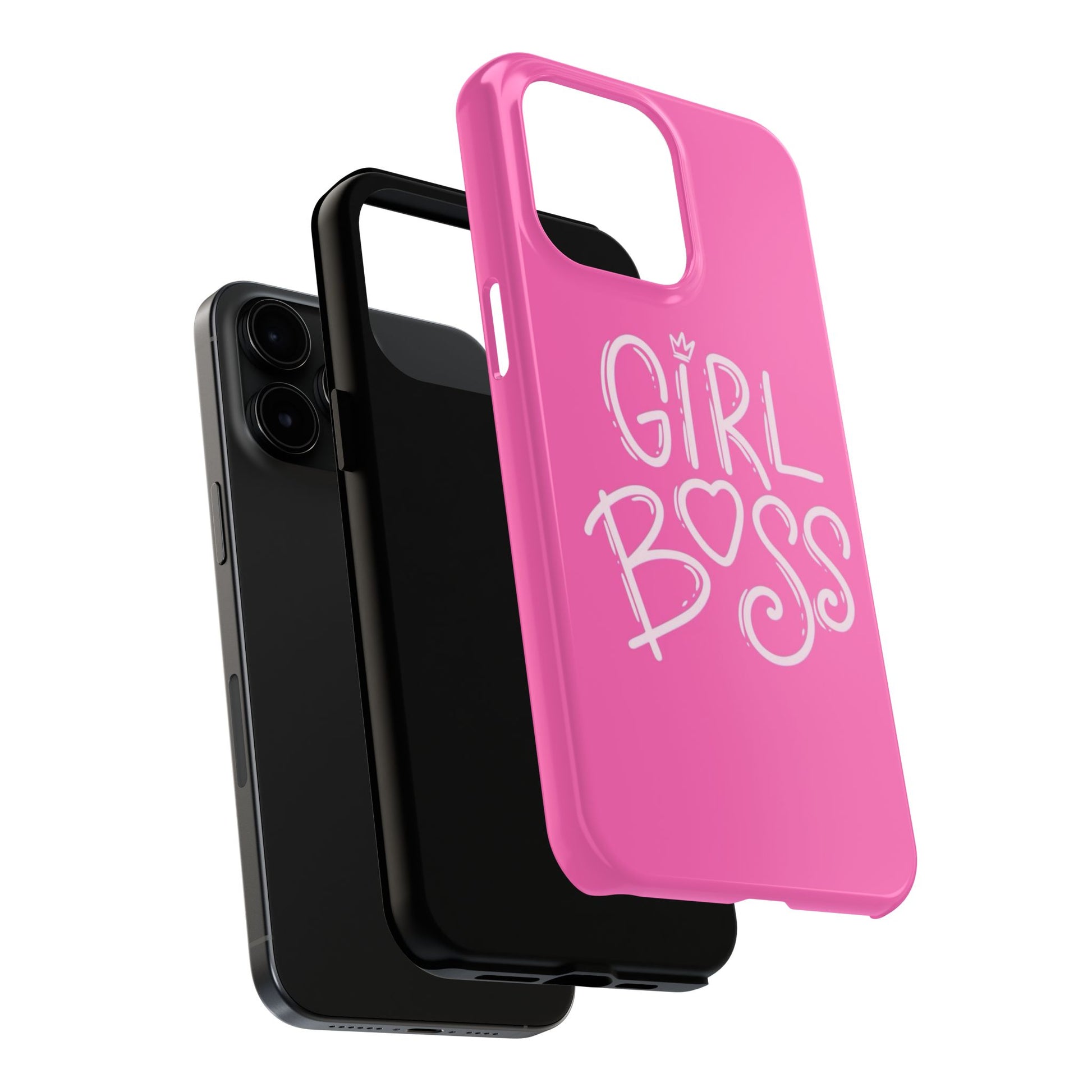 Girl Boss Girly Theme Phone Cases for iPhones & Samsung Phones