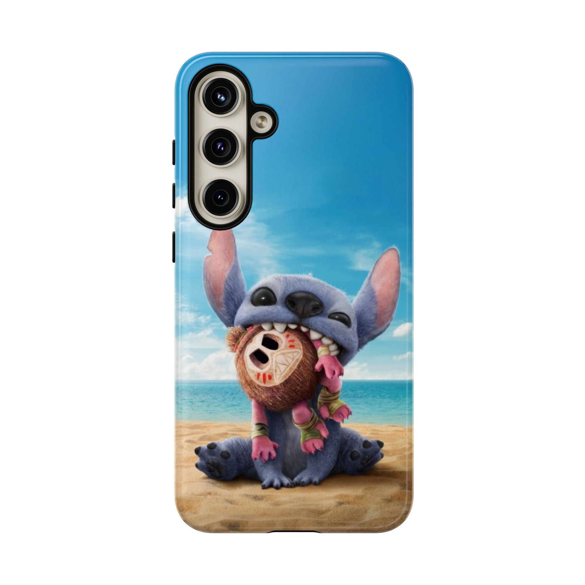 Stitch Beach Sunset Landscape Phone Case for iPhone, Samsung Galaxy, & Pixel Phones