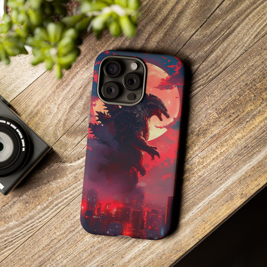 King of Monsters Godzilla Tough Phone Cases for iPhones, Samsung, and Pixel