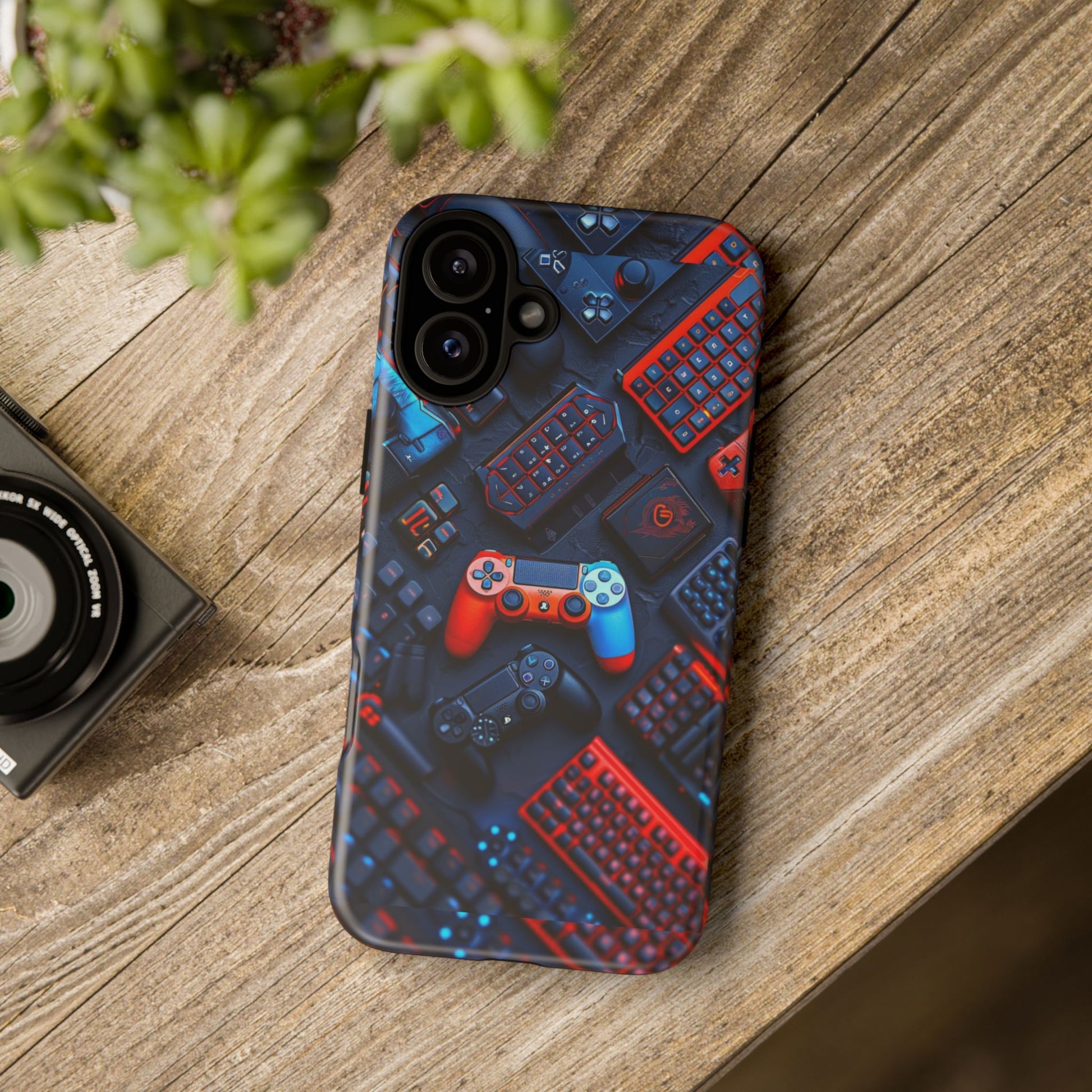 Gamer Themed Controllers Tough Cases for iPhones, Samsung, and Pixel