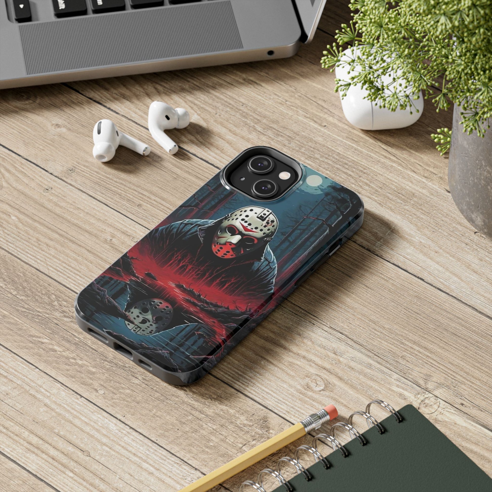 Friday the 13th Jason at Camp Phone Cases for iPhones & Samsung Phones