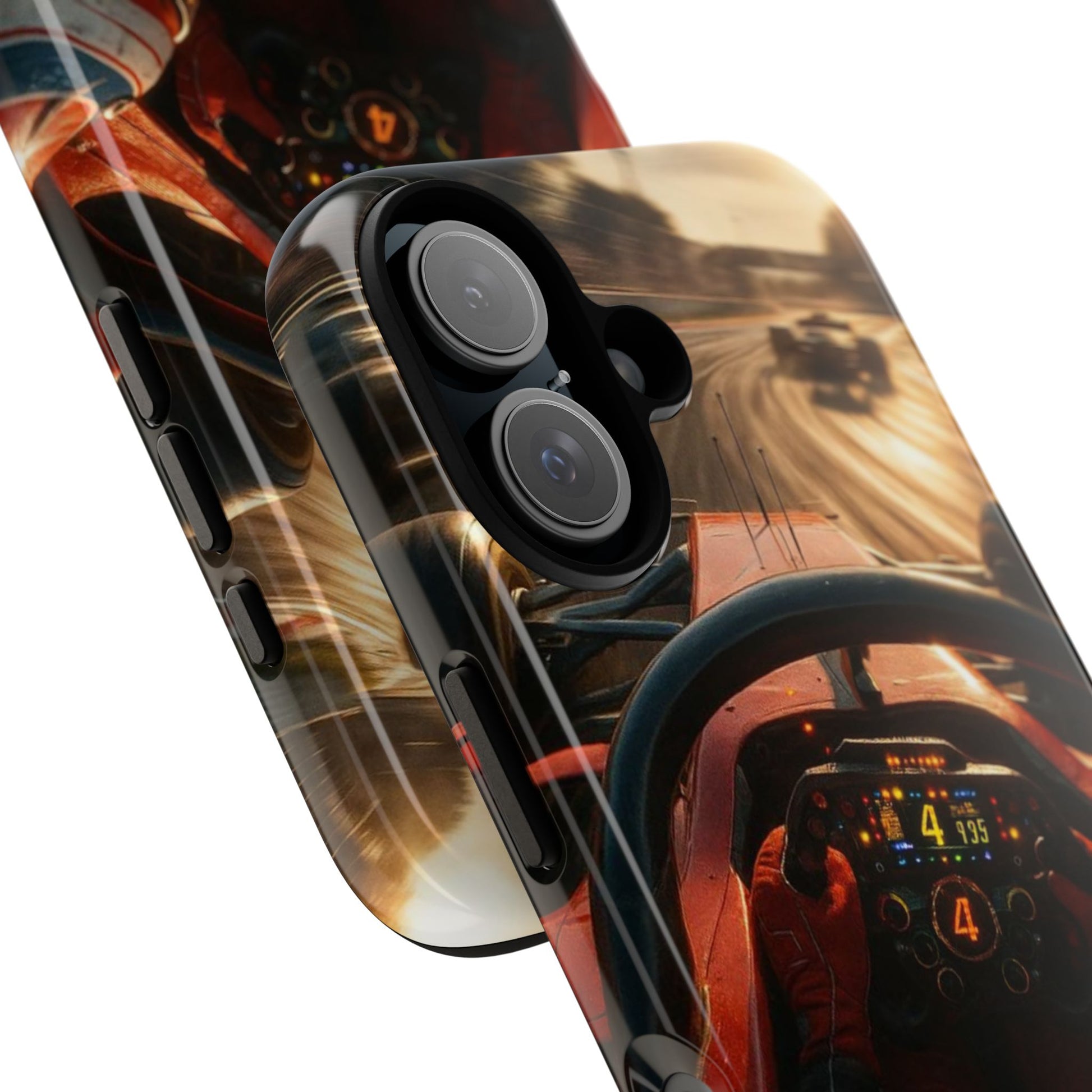 Formula 1 Cockpit Phone Case, Tough Cases for iPhones, Samsung, and Pixel