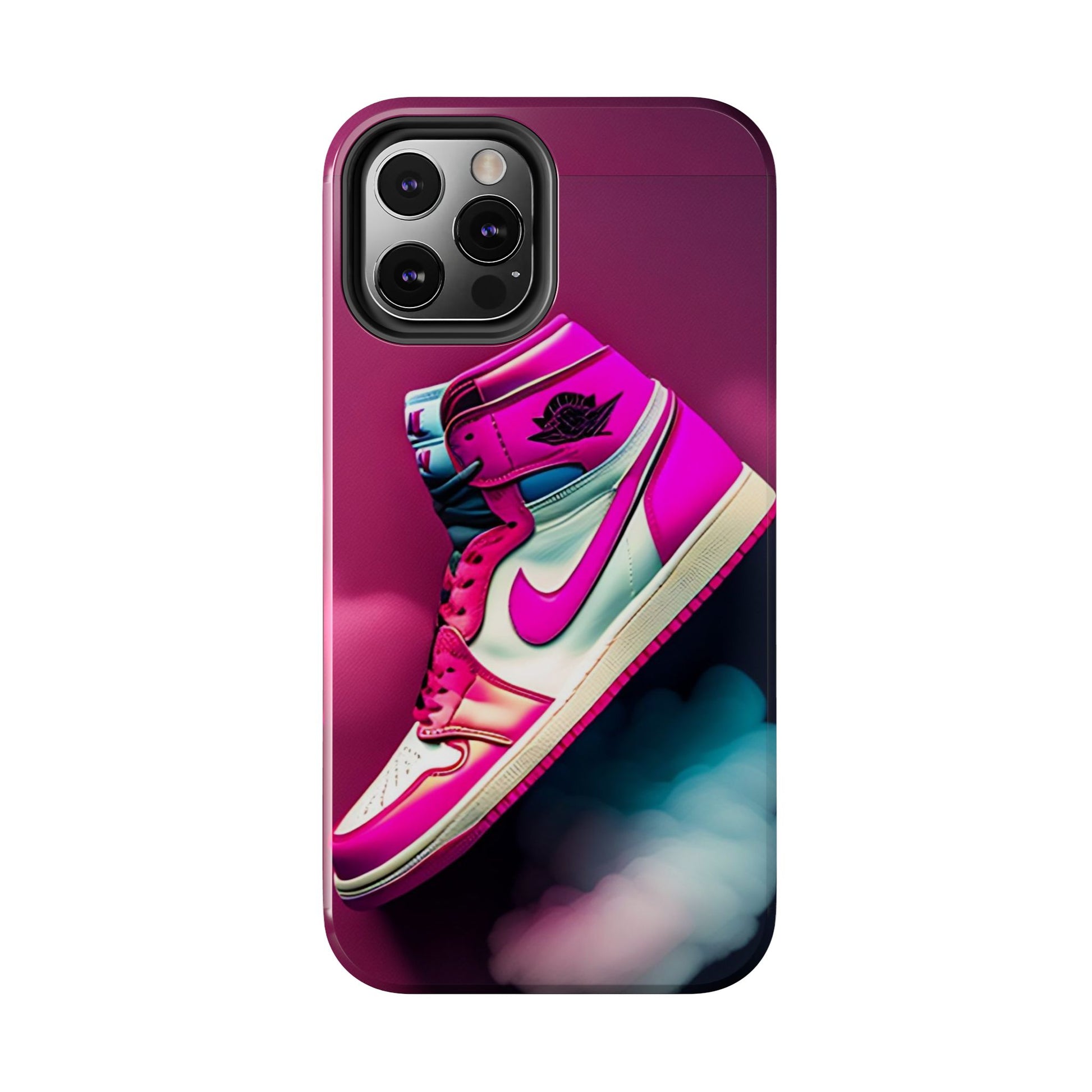 Pink Jordan Sneakers Phone Cases for iPhones & Samsung Phones