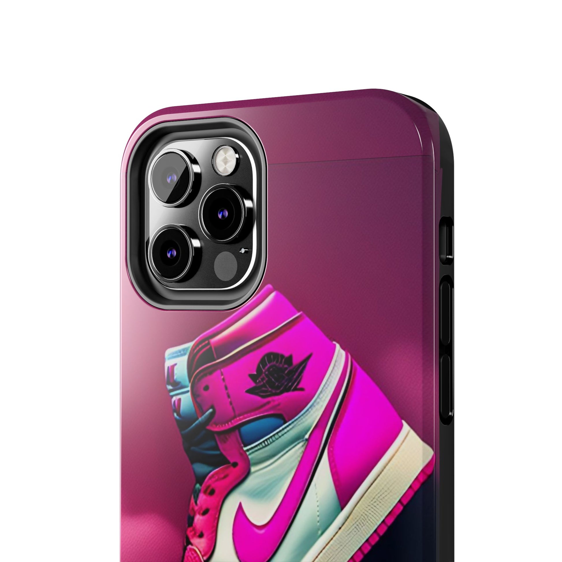 Pink Jordan Sneakers Phone Cases for iPhones & Samsung Phones