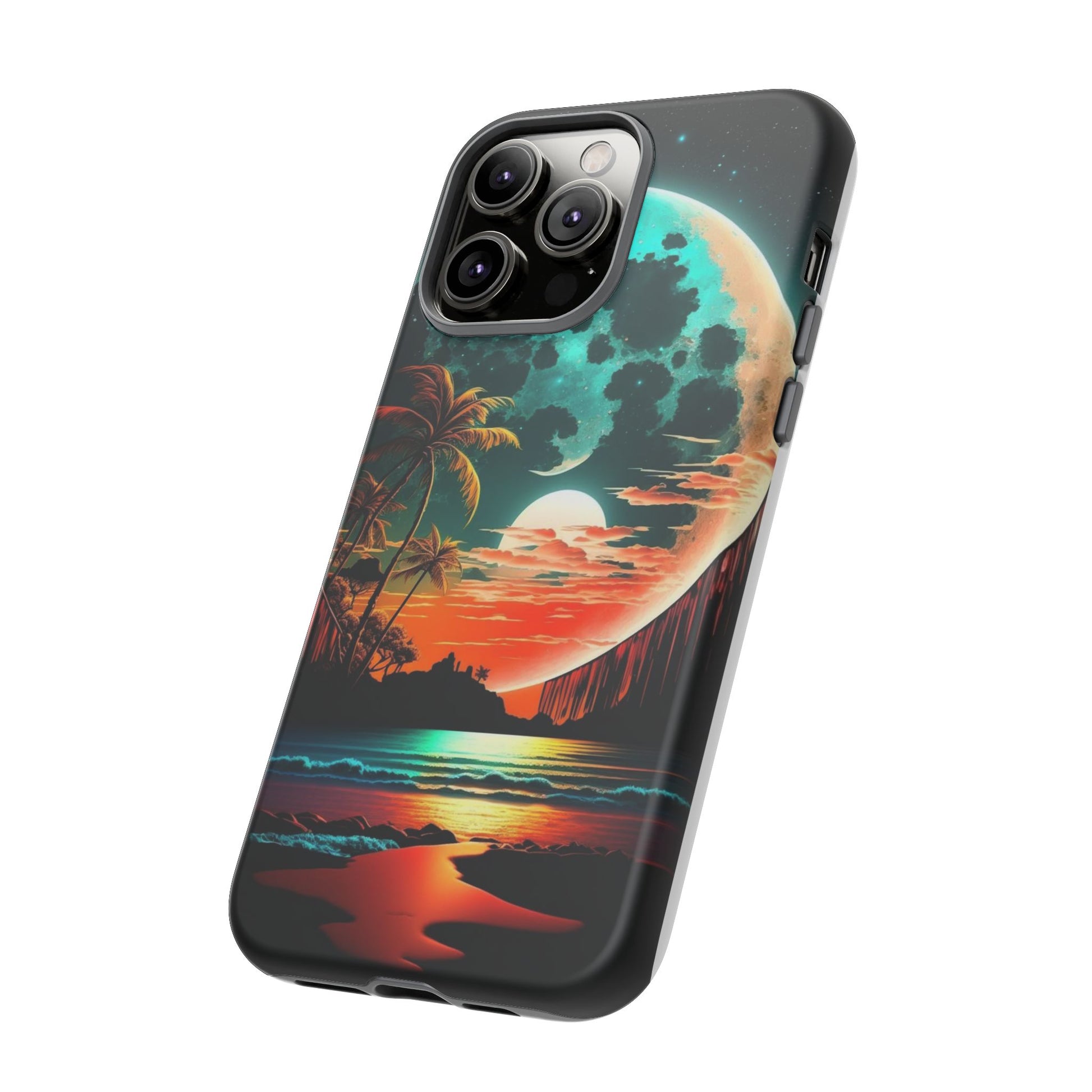 Fantasy Beach Sunset Landscape Phone Case for iPhone, Samsung Galaxy, & Pixel Phones