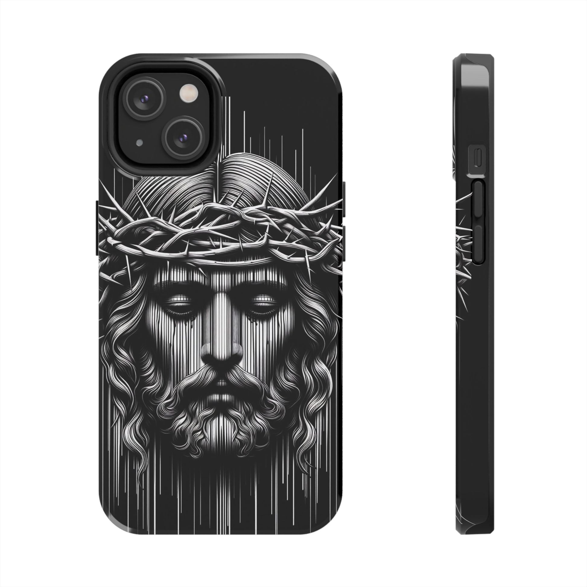 Jesus The King Crown Christian Phone Cases for iPhones & Samsung Phones