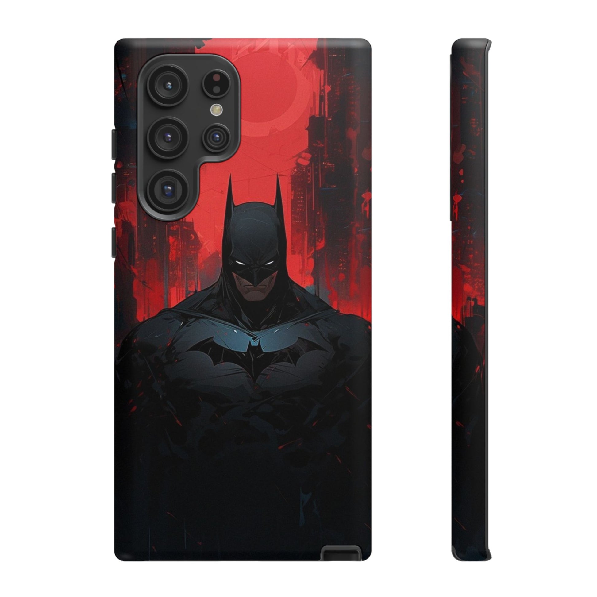 The Dark Knight Batman Tough Cases for iPhones, Samsung, and Pixel