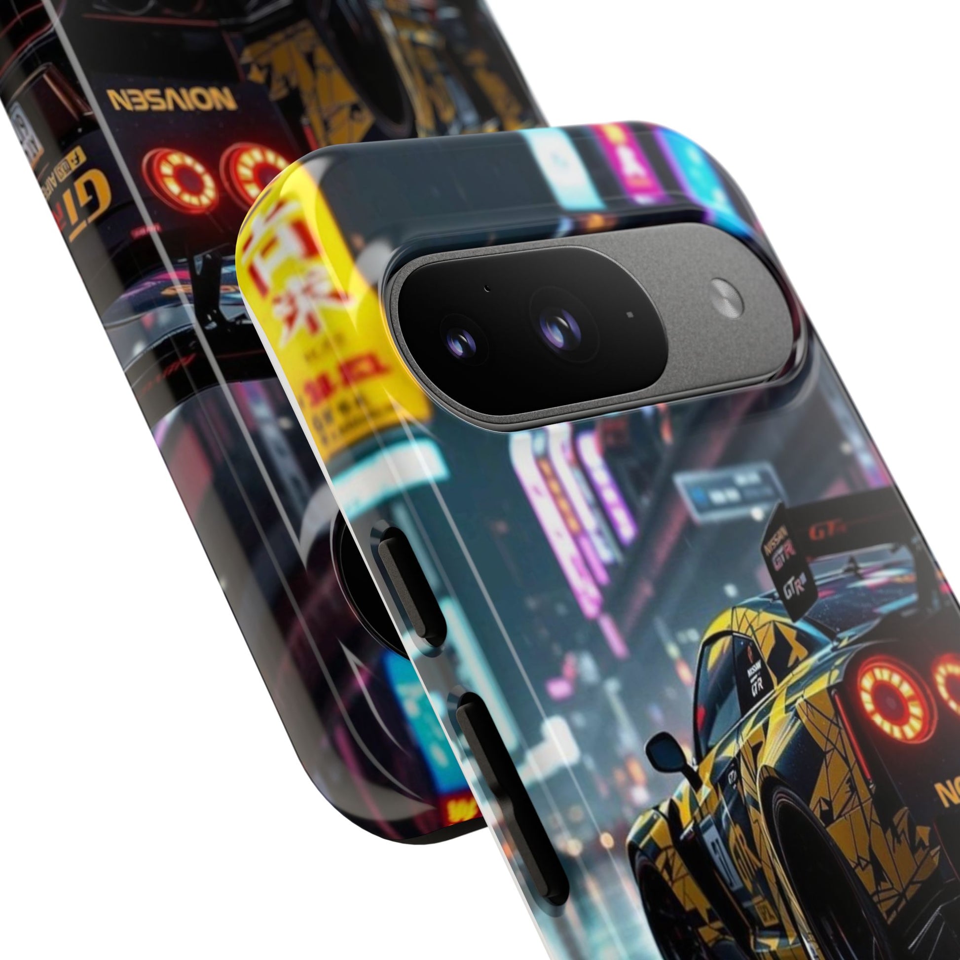 Nissan GTR in Japan Art Tough Cases for iPhones, Samsung, and Pixel