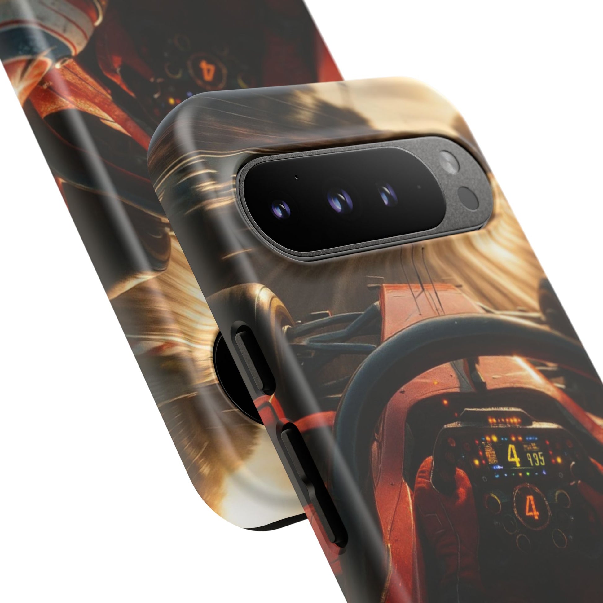 Formula 1 Cockpit Phone Case, Tough Cases for iPhones, Samsung, and Pixel