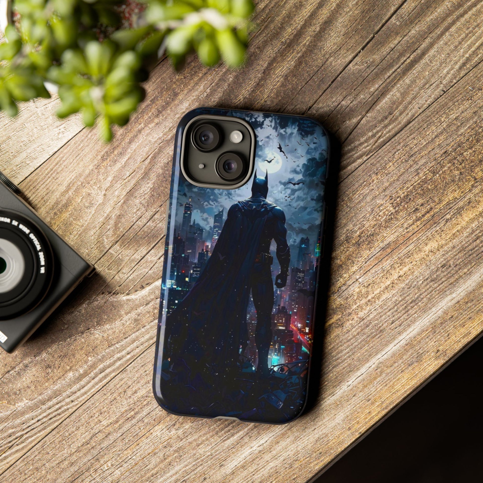 Gotham City Batman Tough Cases for iPhones, Samsung, and Pixel