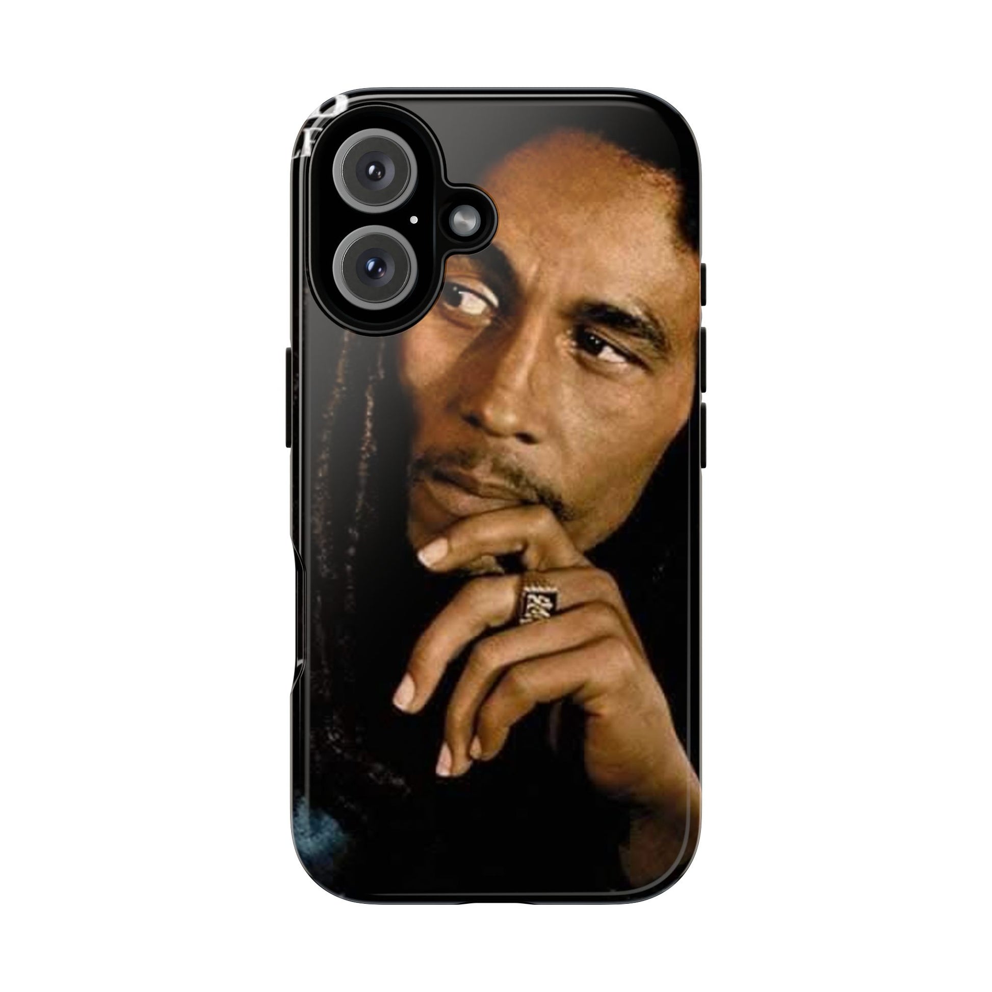 Marley Reggae Tough Cases for iPhones, Samsung, and Pixel