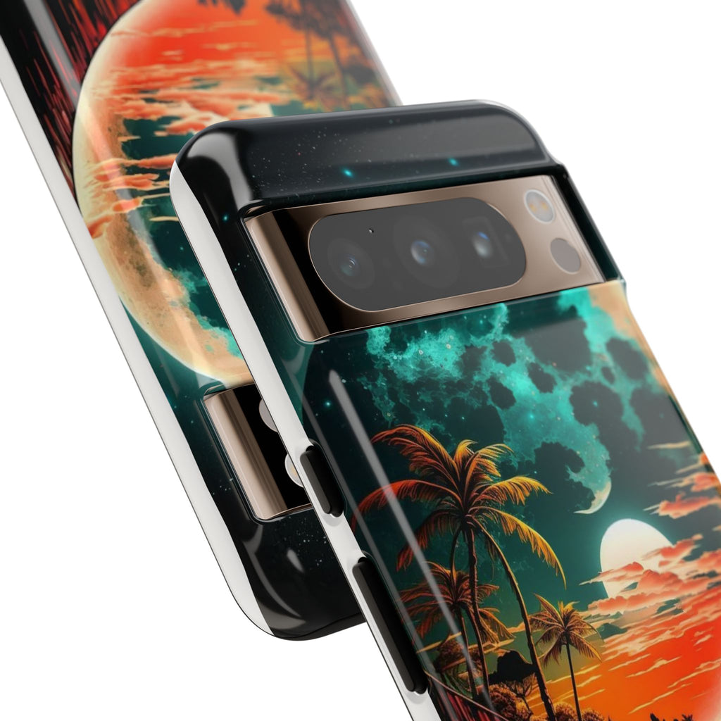Fantasy Beach Sunset Landscape Phone Case for iPhone, Samsung Galaxy, & Pixel Phones