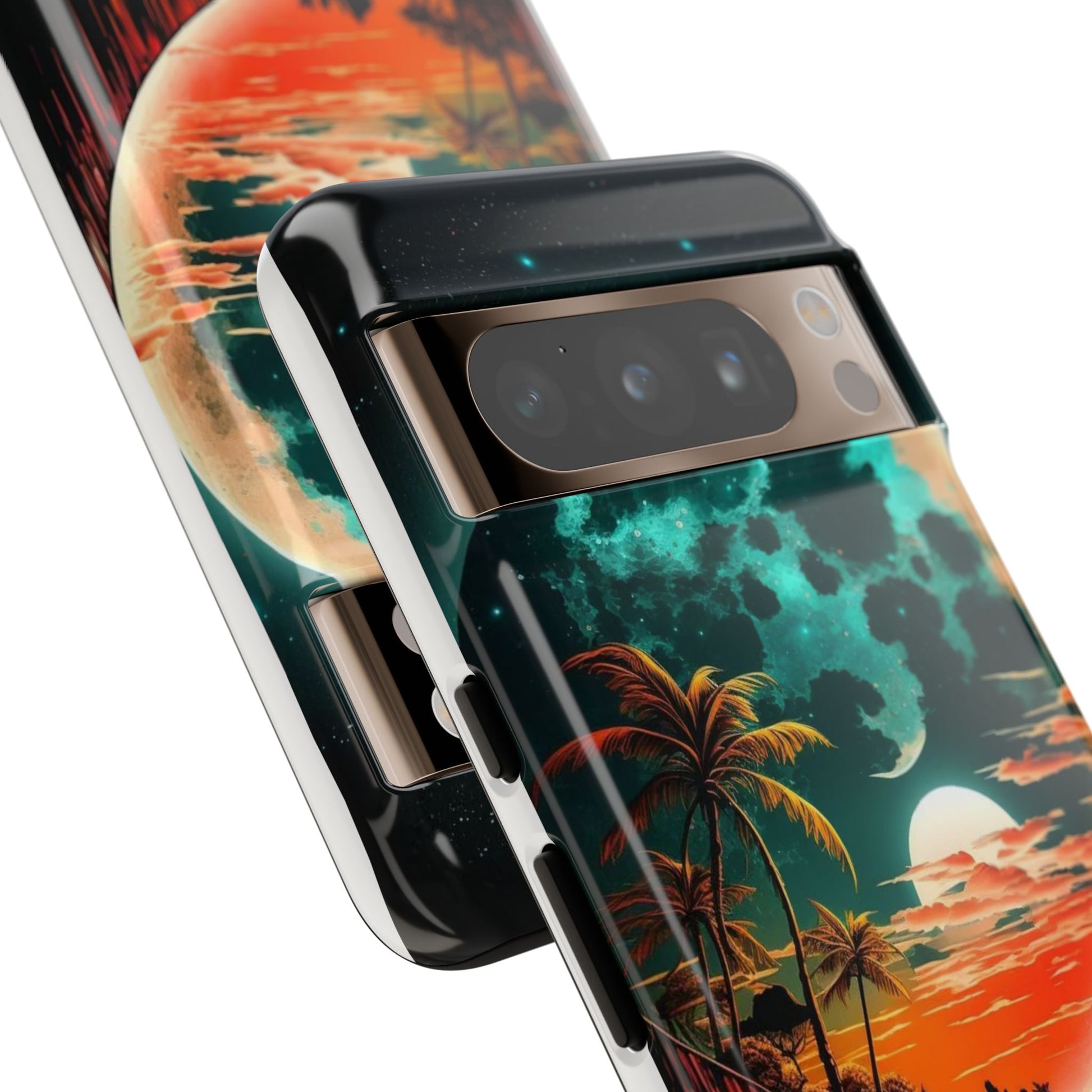 Fantasy Beach Sunset Landscape Phone Case for iPhone, Samsung Galaxy, & Pixel Phones