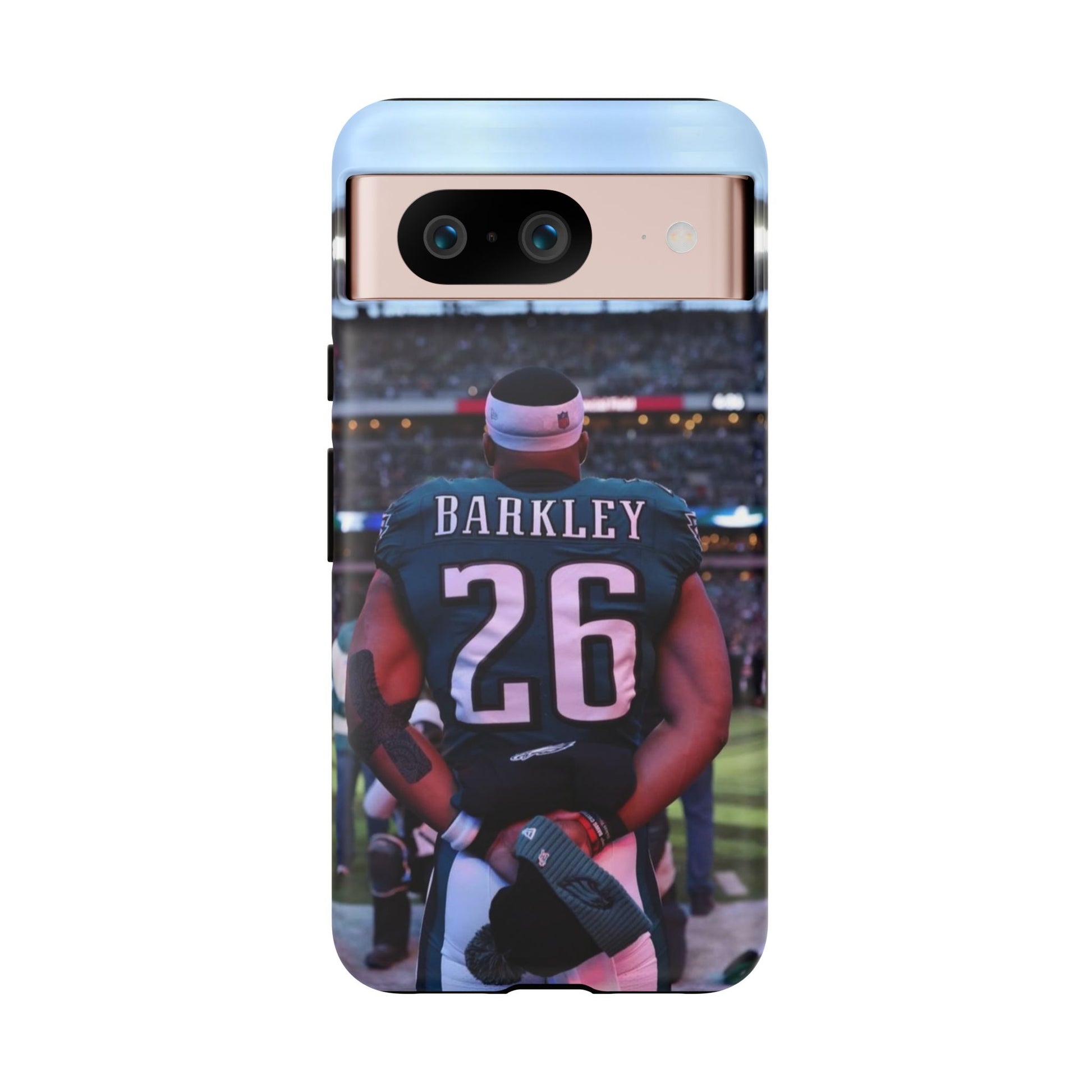 Eagles Football Saquon Barkley Tough Cases for iPhones, Samsung, and Pixel