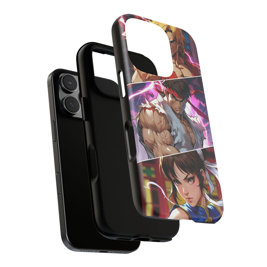 Street Fighter Gamer Theme Tough Cases for iPhones, Samsung, and Pixel