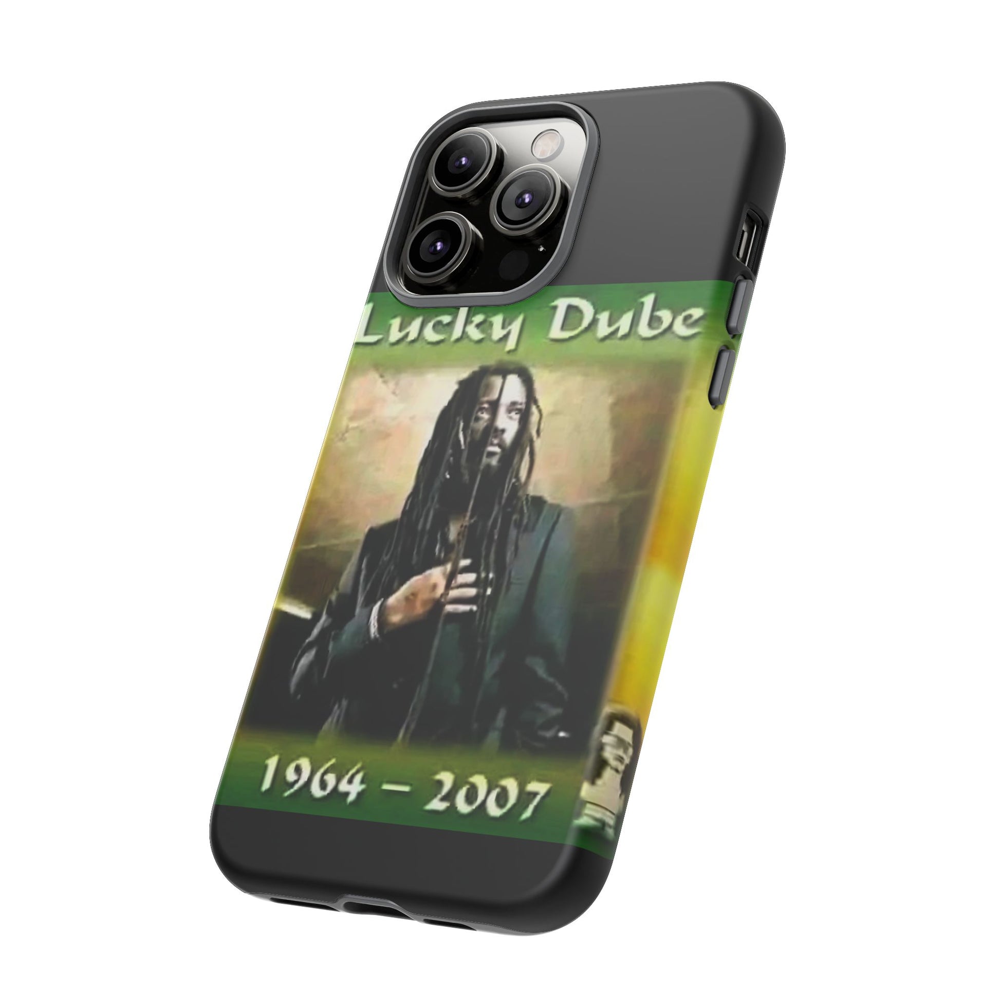 Lucky Dube Tough Cases for iPhones, Samsung, and Pixel