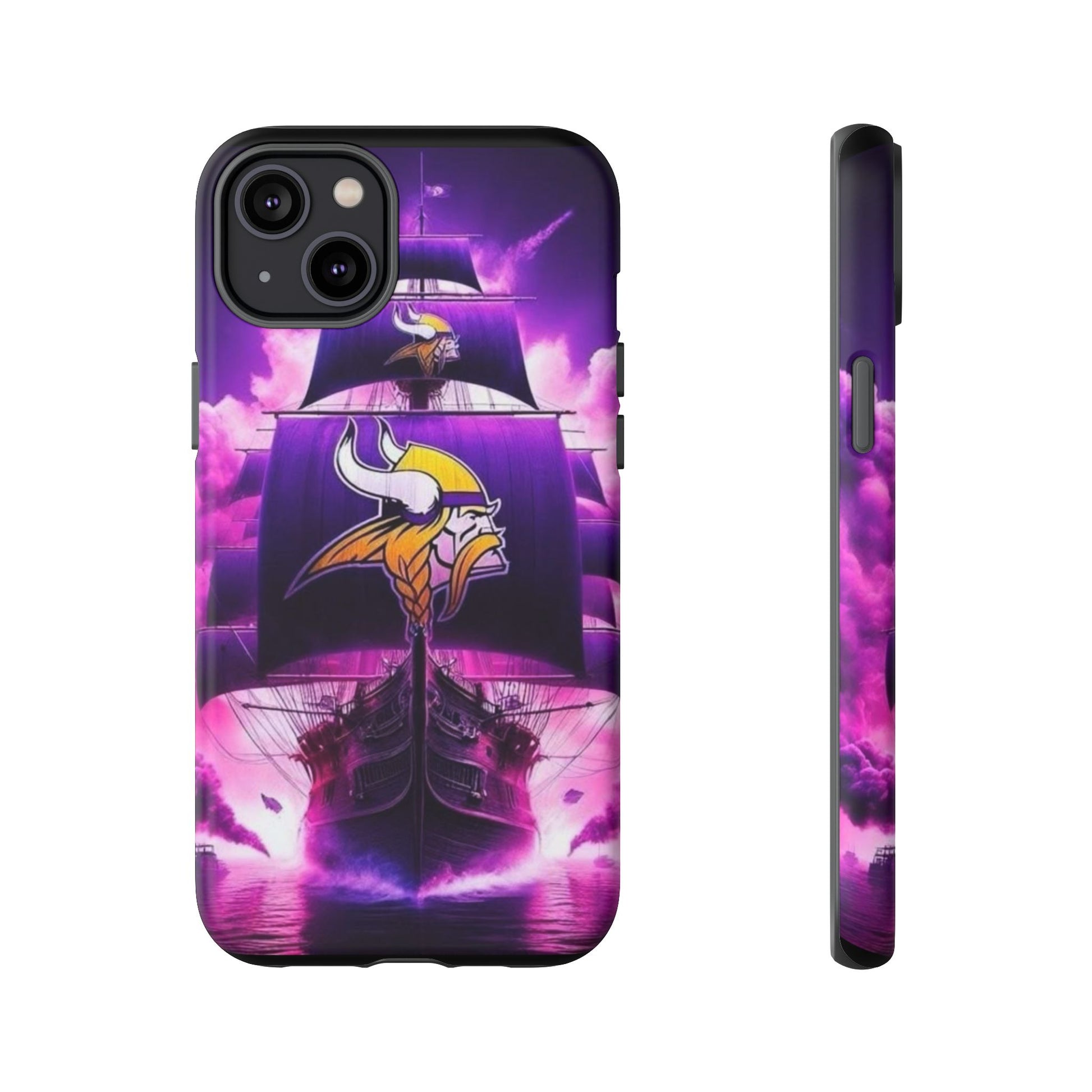 Minnesota Vikings Ship Football Phone Case, Tough Cases for iPhones, Samsung, and Pixel