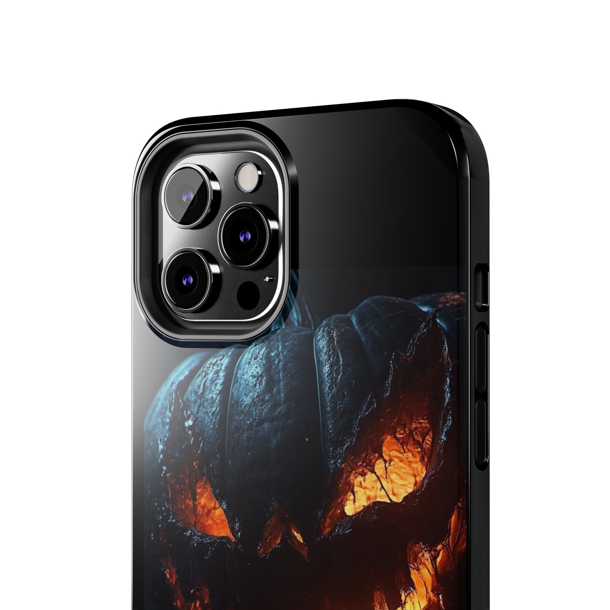 Scary Pumpkin Halloween Theme Phone Cases for iPhones & Samsung Phones