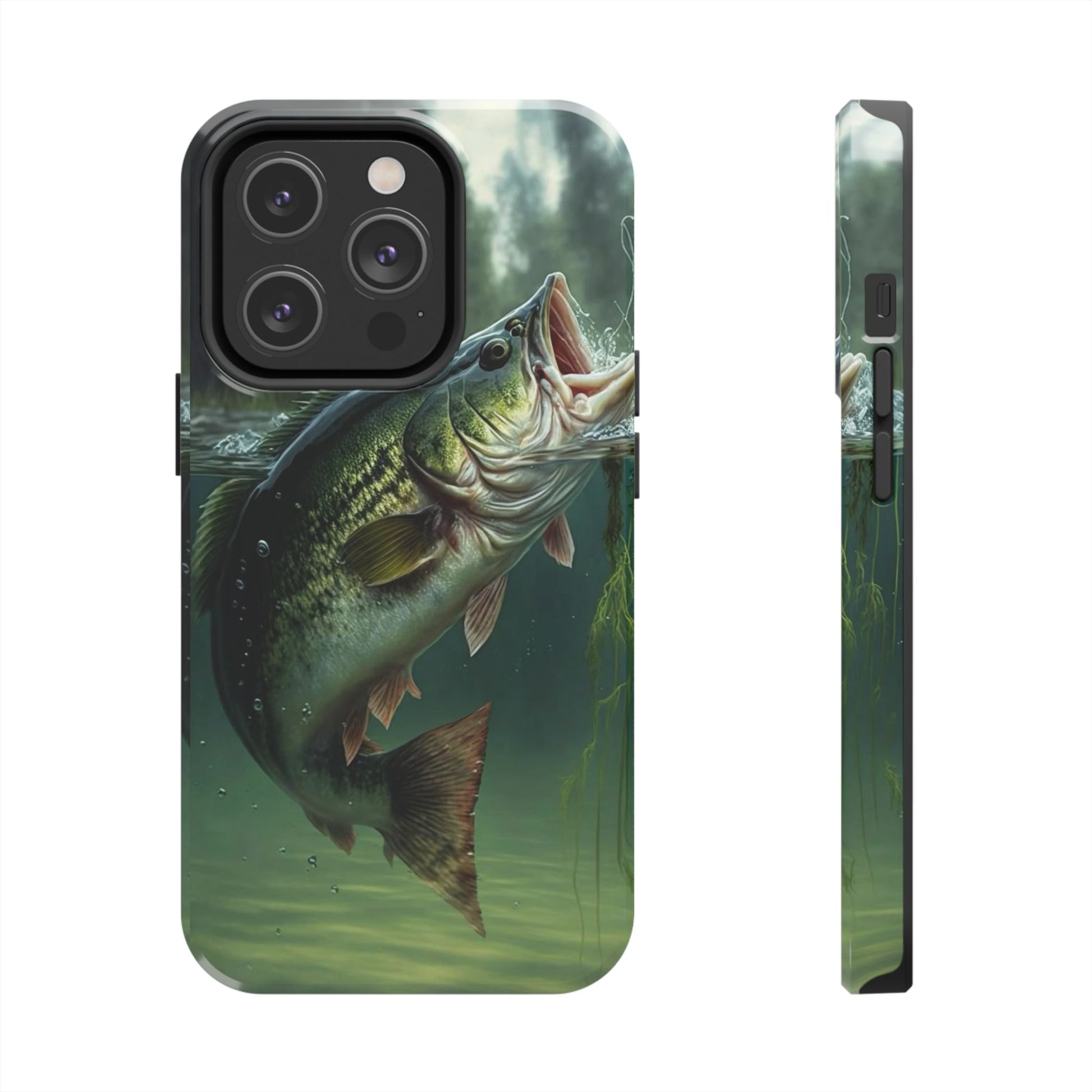Large Mouth Bass Theme Phone Cases for iPhones & Samsung Phones