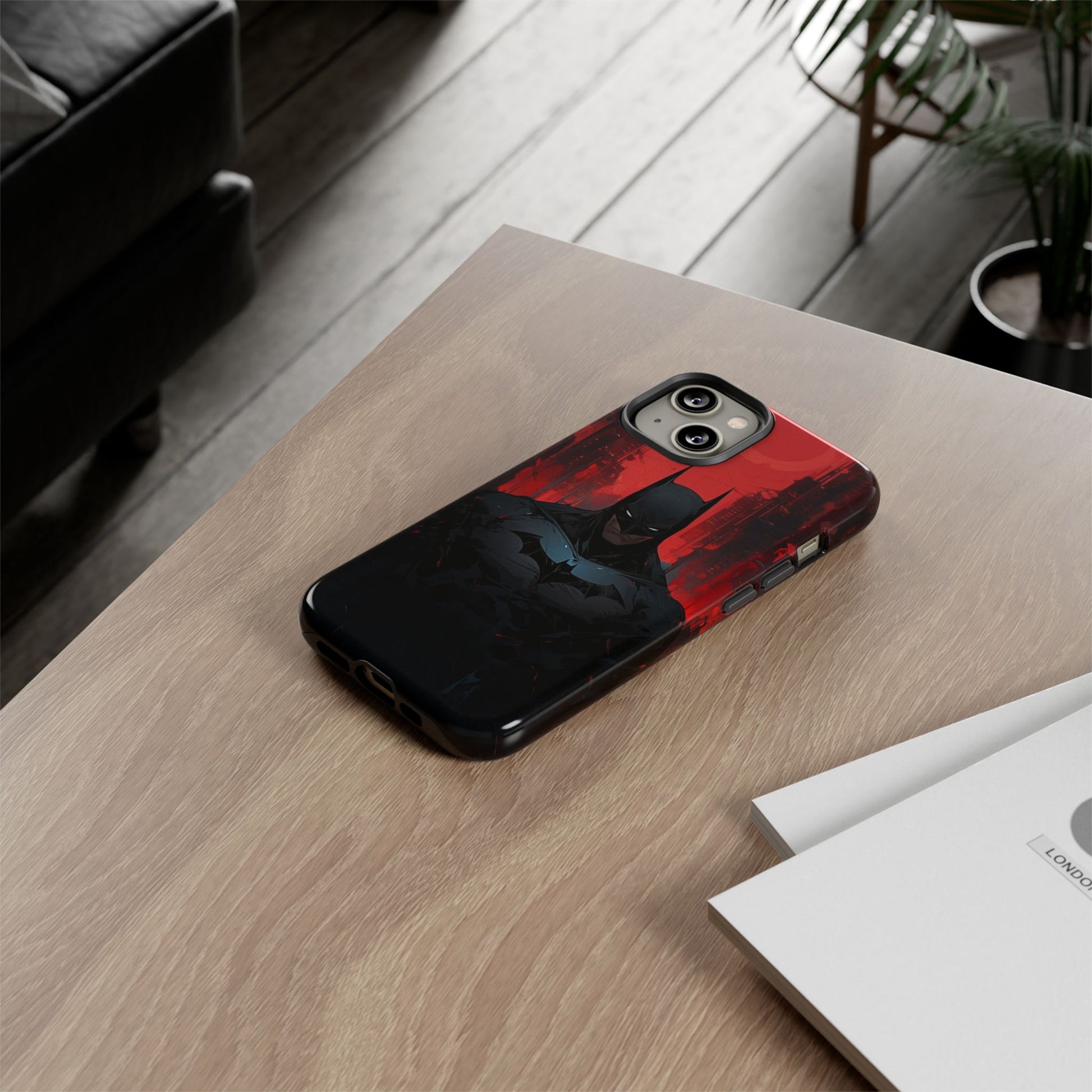 The Dark Knight Batman Tough Cases for iPhones, Samsung, and Pixel
