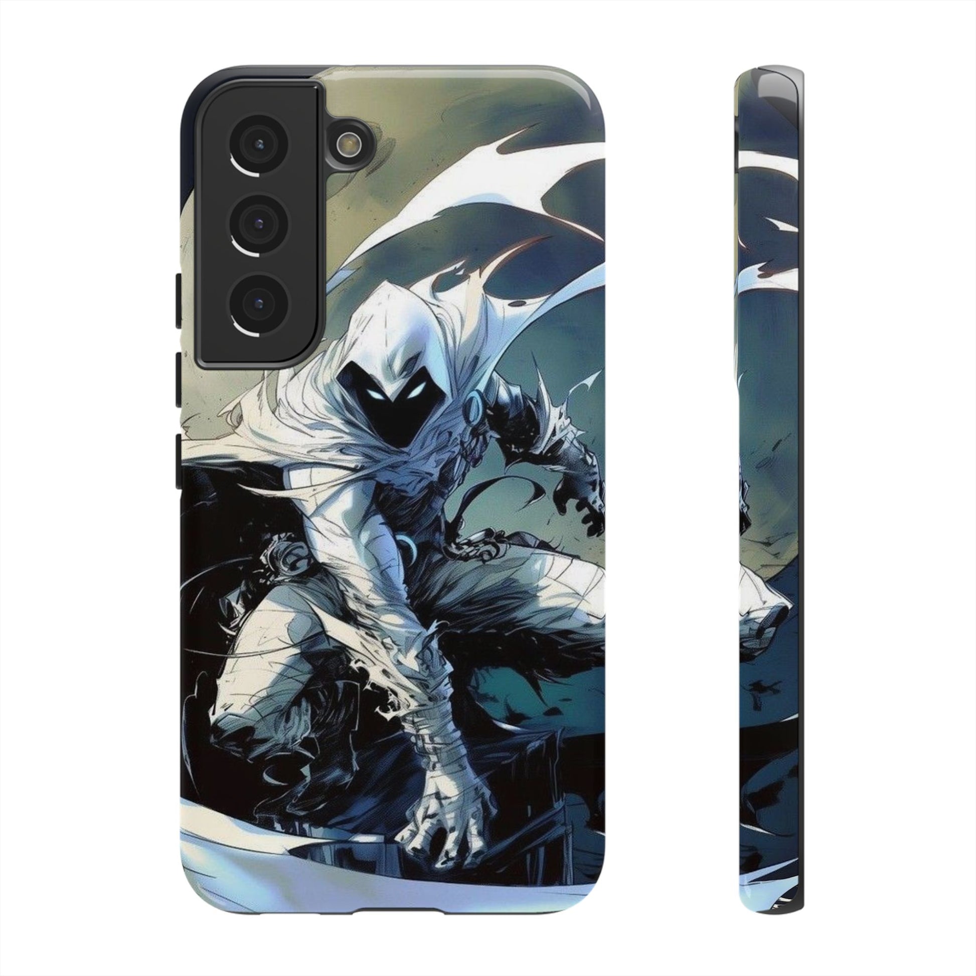 Moon Knight Tough Cases for iPhones, Samsung, and Pixel