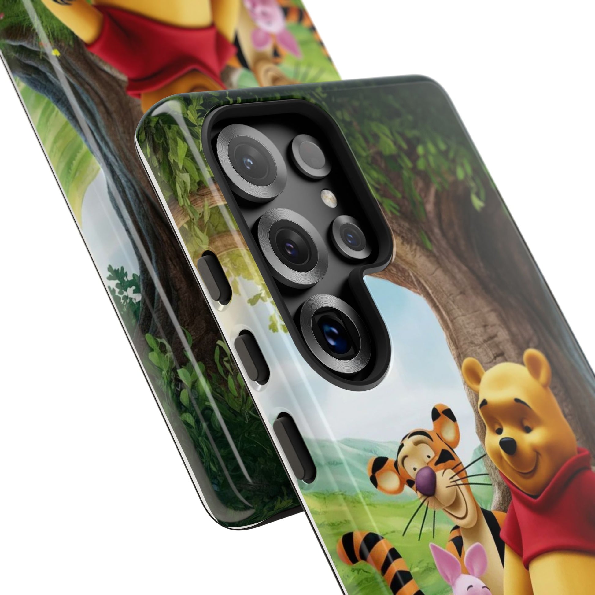 Cute Pooh Bear Phone Case, Tough Cases, Disney Phone for iPhones, Samsung, and Pixel