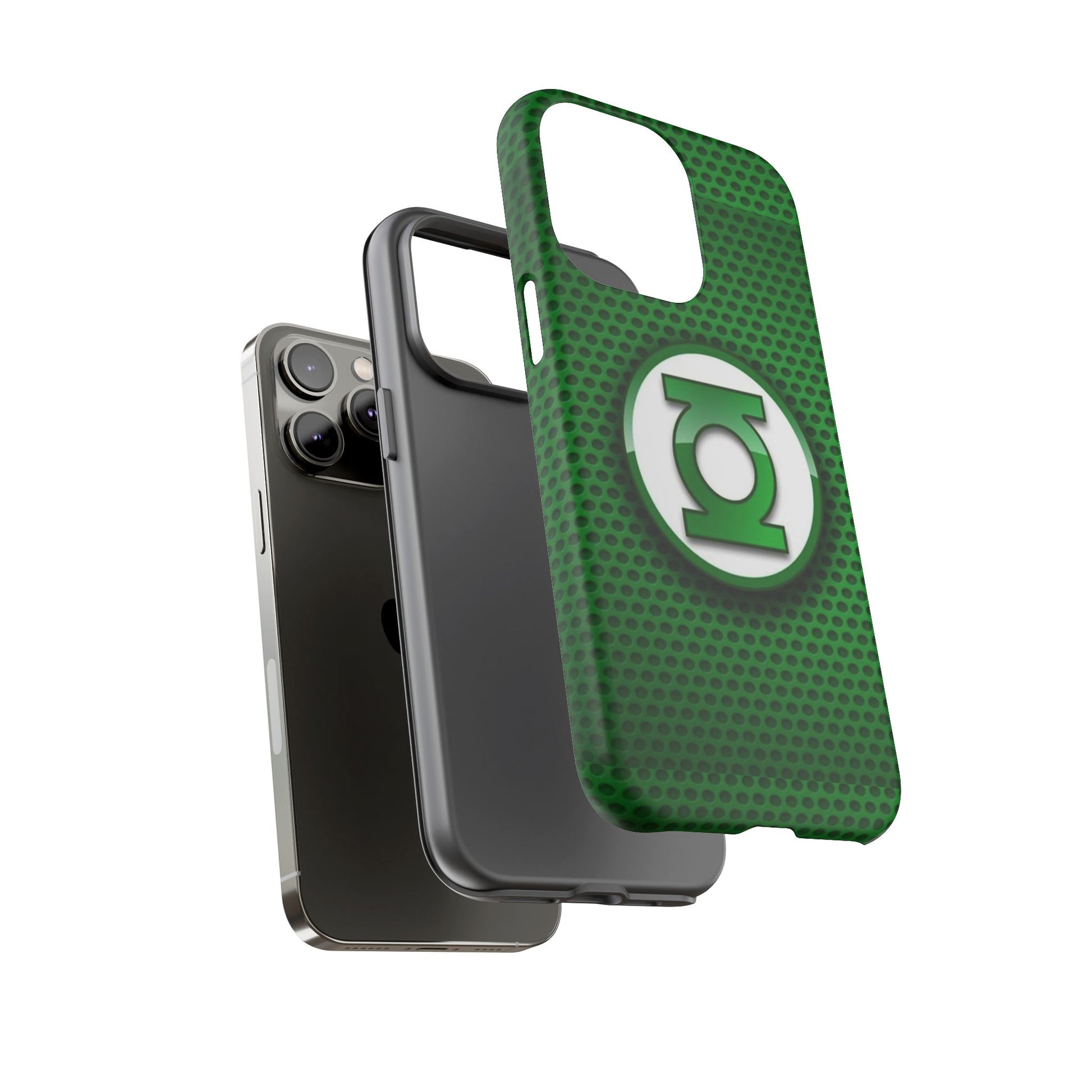 Green Lantern Logo Phone Case, Tough Cases, DC Case for iPhones, Samsung, and Pixel