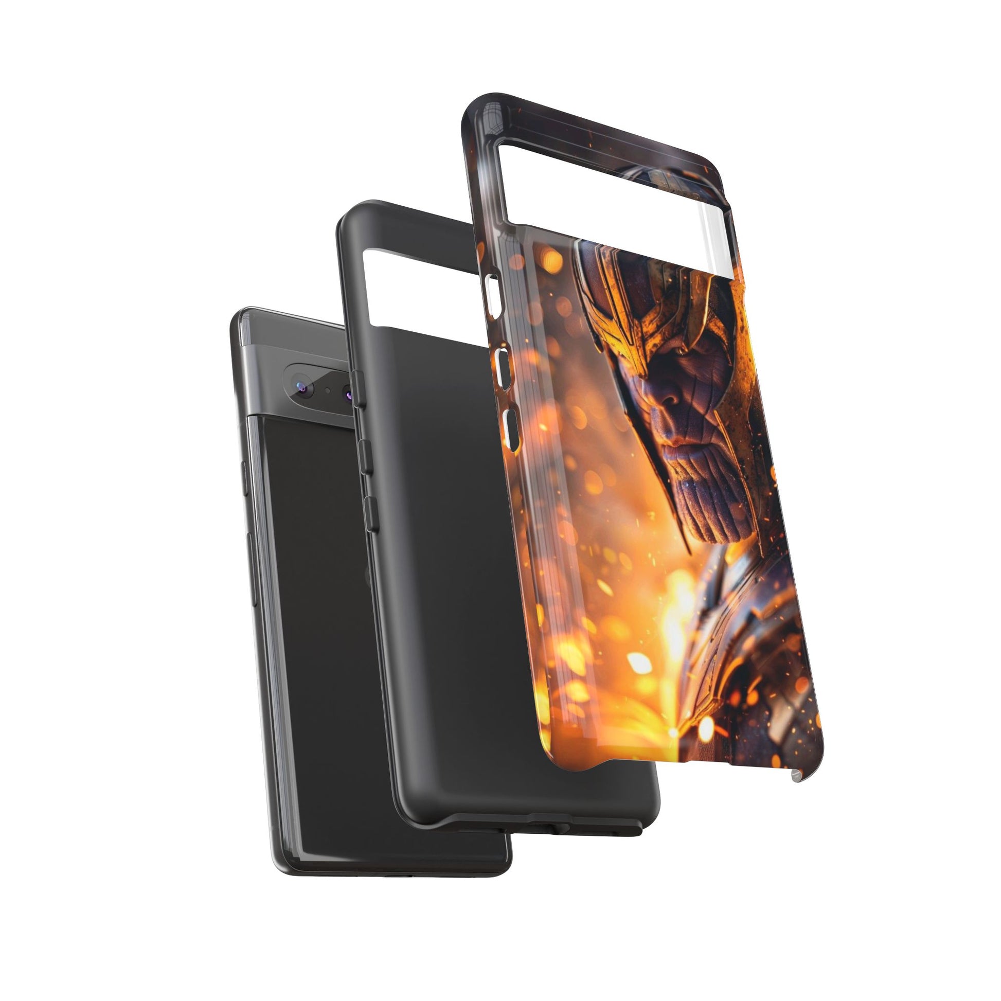 Marvel Villain Thanos Tough Cases for iPhones, Samsung, and Pixel