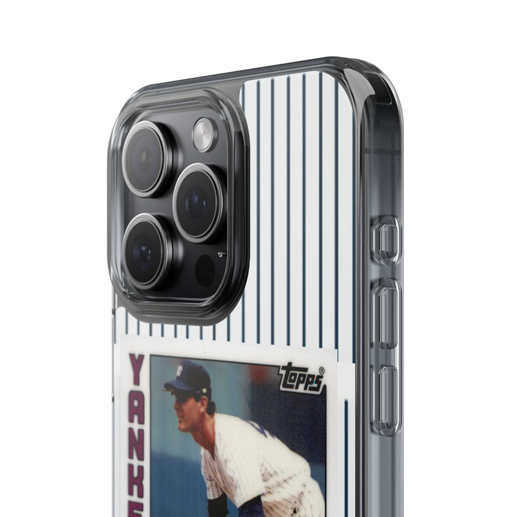 Mattingly Rookie Card Baseball inspired Protective Iphone and Samsung case