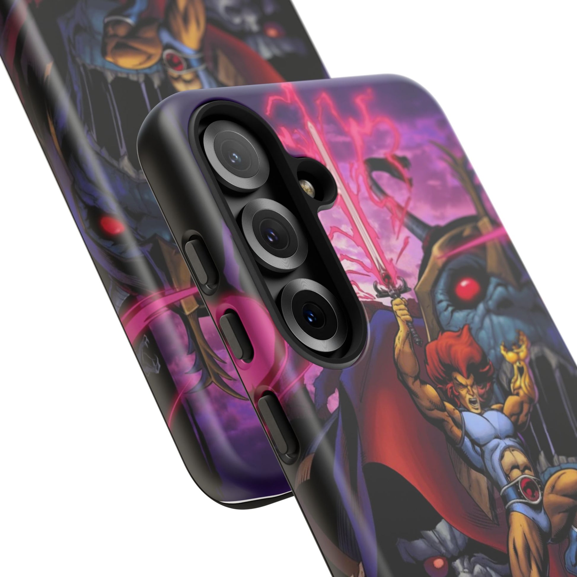 Thundercats Lion O x Mumra Tough Cases for iPhones, Samsung, and Pixel