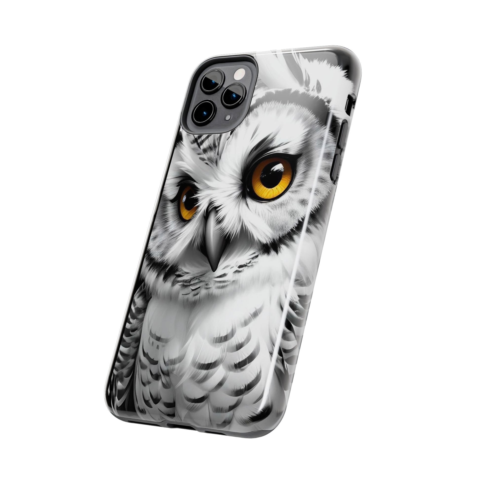 Snow Owl Phone Cases for iPhones & Samsung Phones