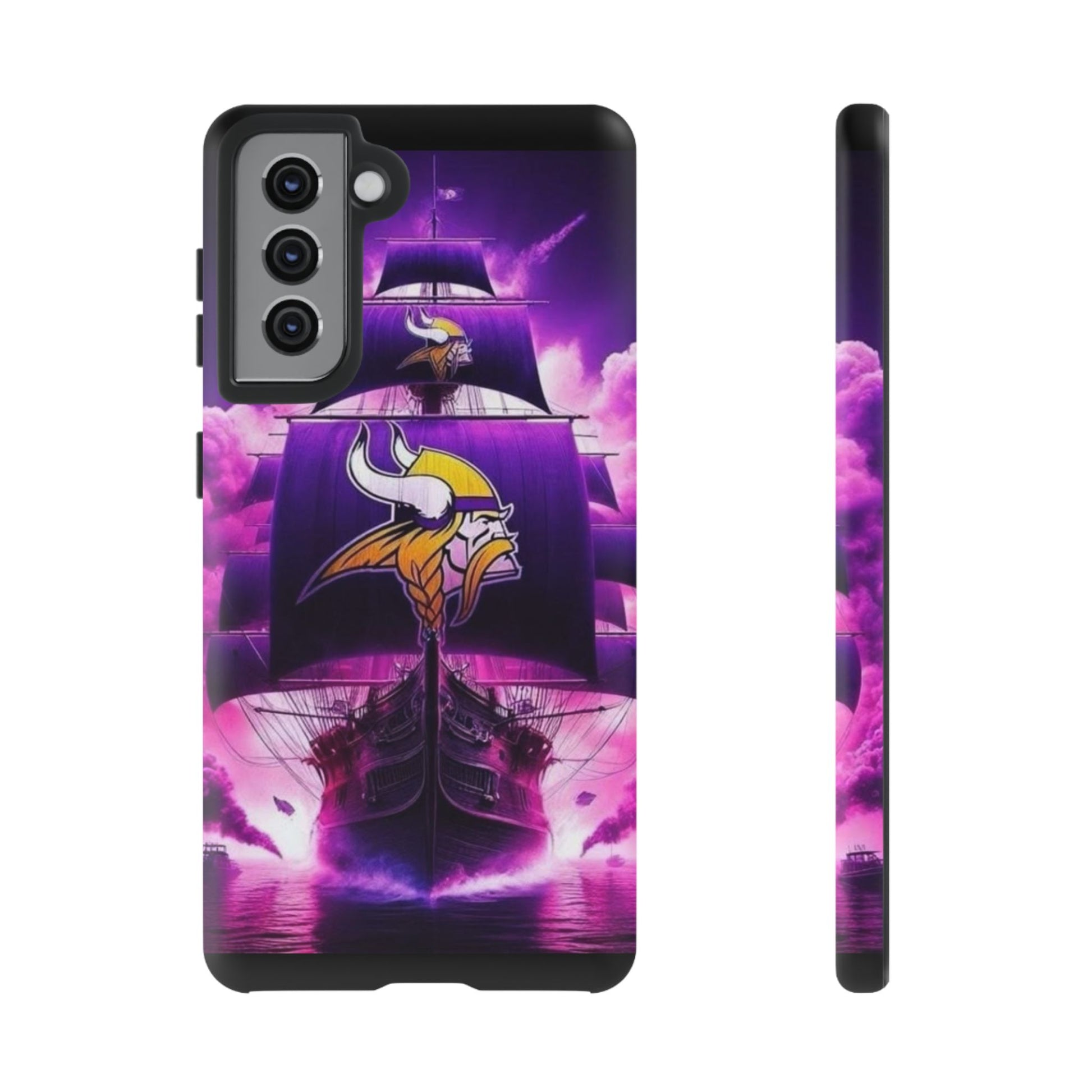 Minnesota Vikings Ship Football Phone Case, Tough Cases for iPhones, Samsung, and Pixel