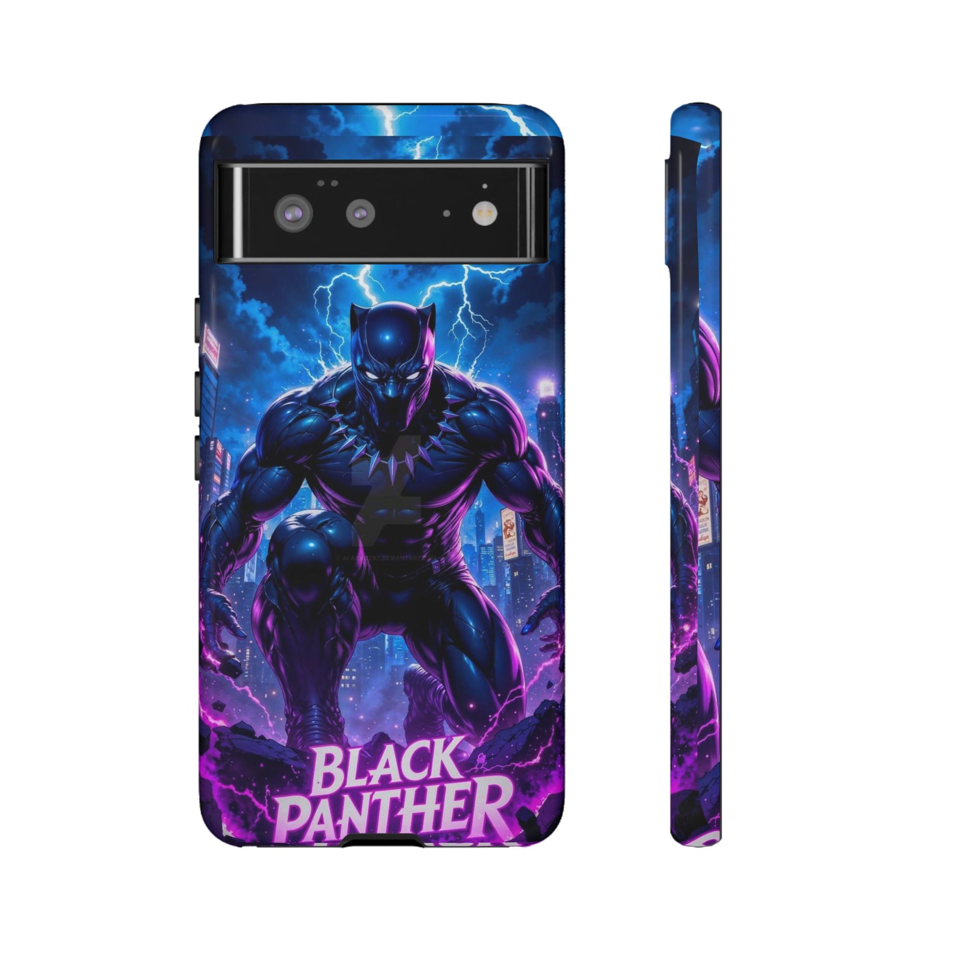 Black Panther Phone Case, Tough Cases for iPhones, Samsung, and Pixel