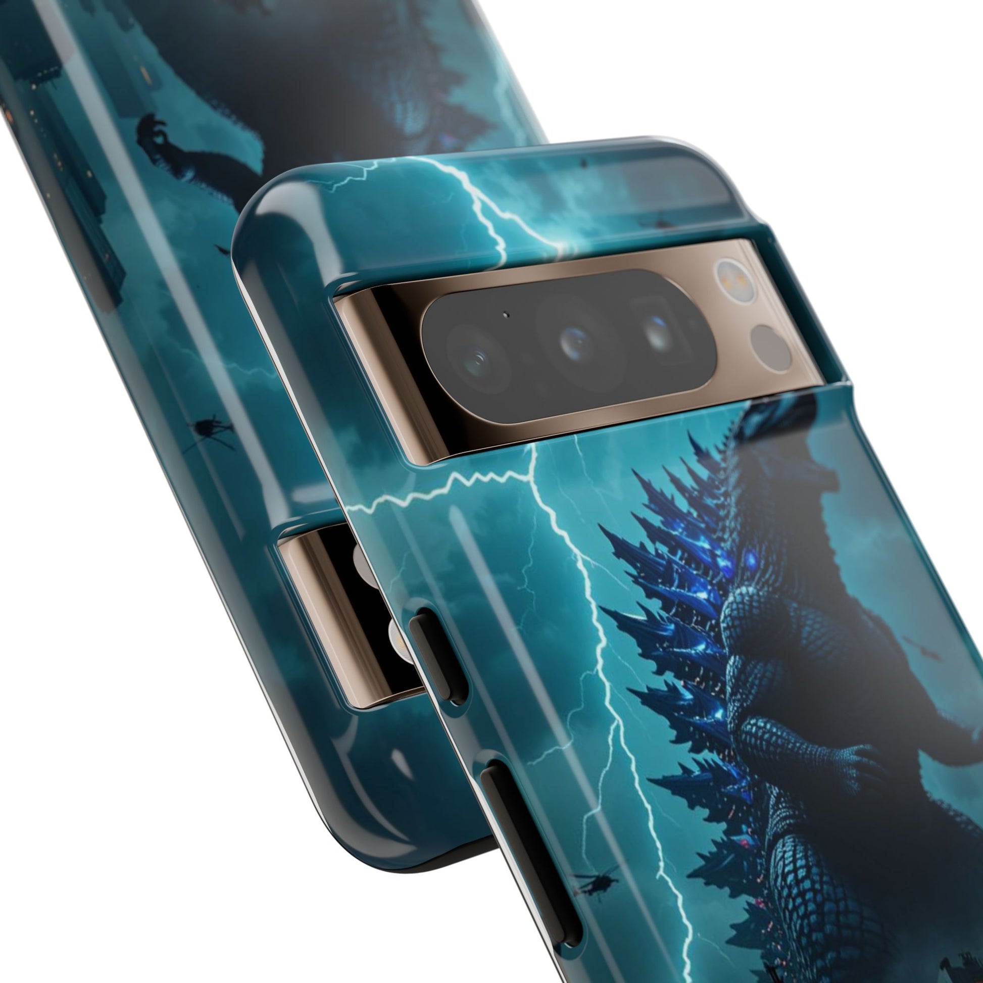 Godzilla Phone Case, Tough Cases for iPhones, Samsung, and Pixel