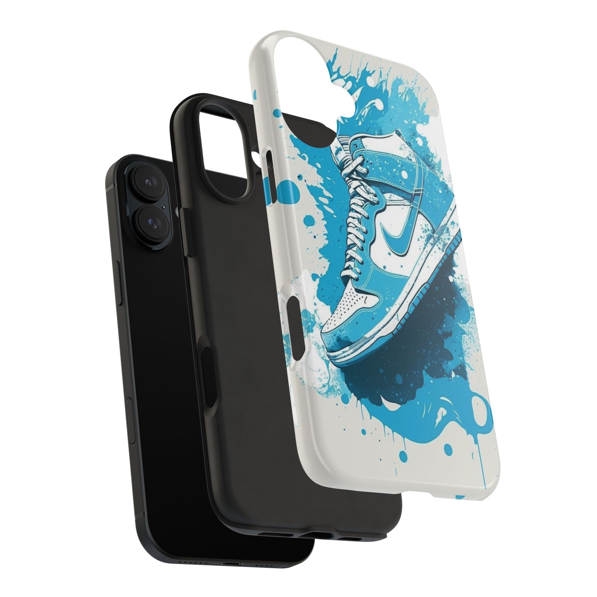 Baby Blue Jordan's Theme Phone Cases for Iphones & Samsung Phones
