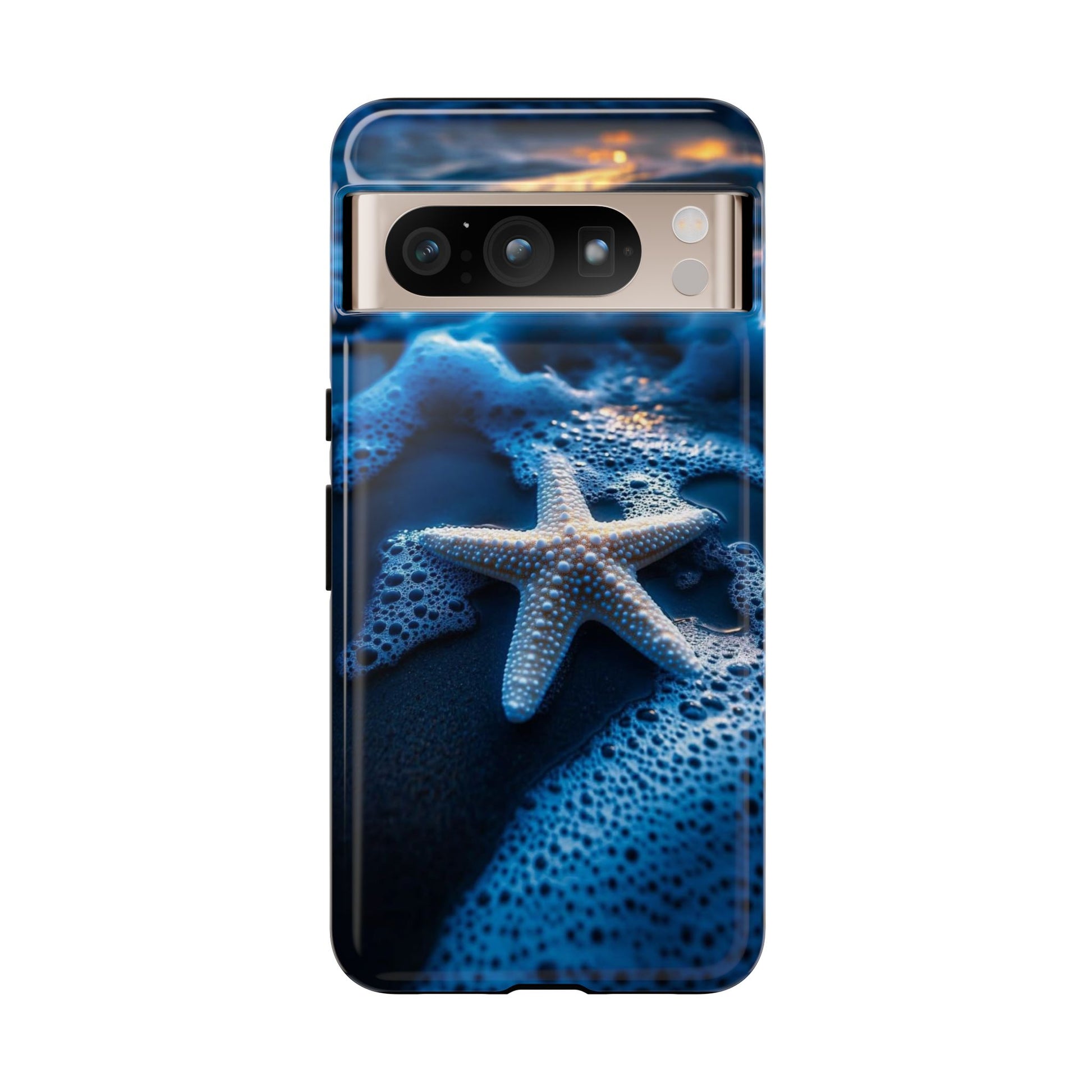 Starfish Beach Tough Cases for iPhones, Samsung, and Pixel