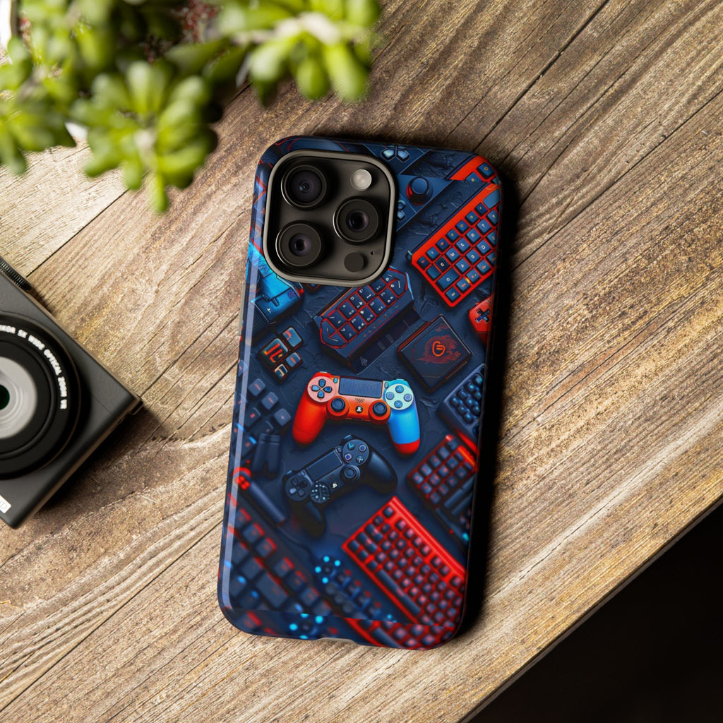 Gamer Themed Controllers Tough Cases for iPhones, Samsung, and Pixel