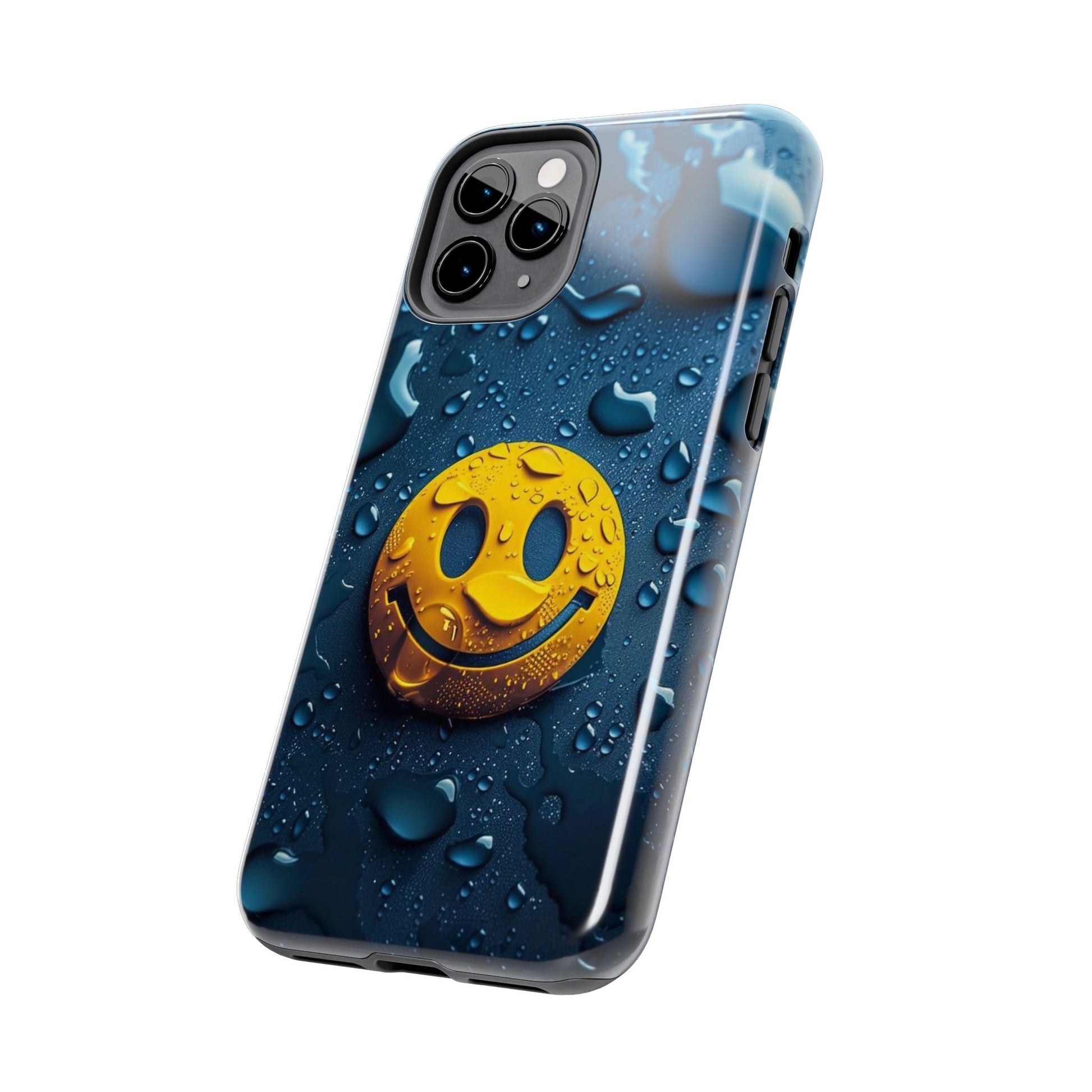 Be Happy Smiley Face Phone Cases for iPhones & Samsung Phones