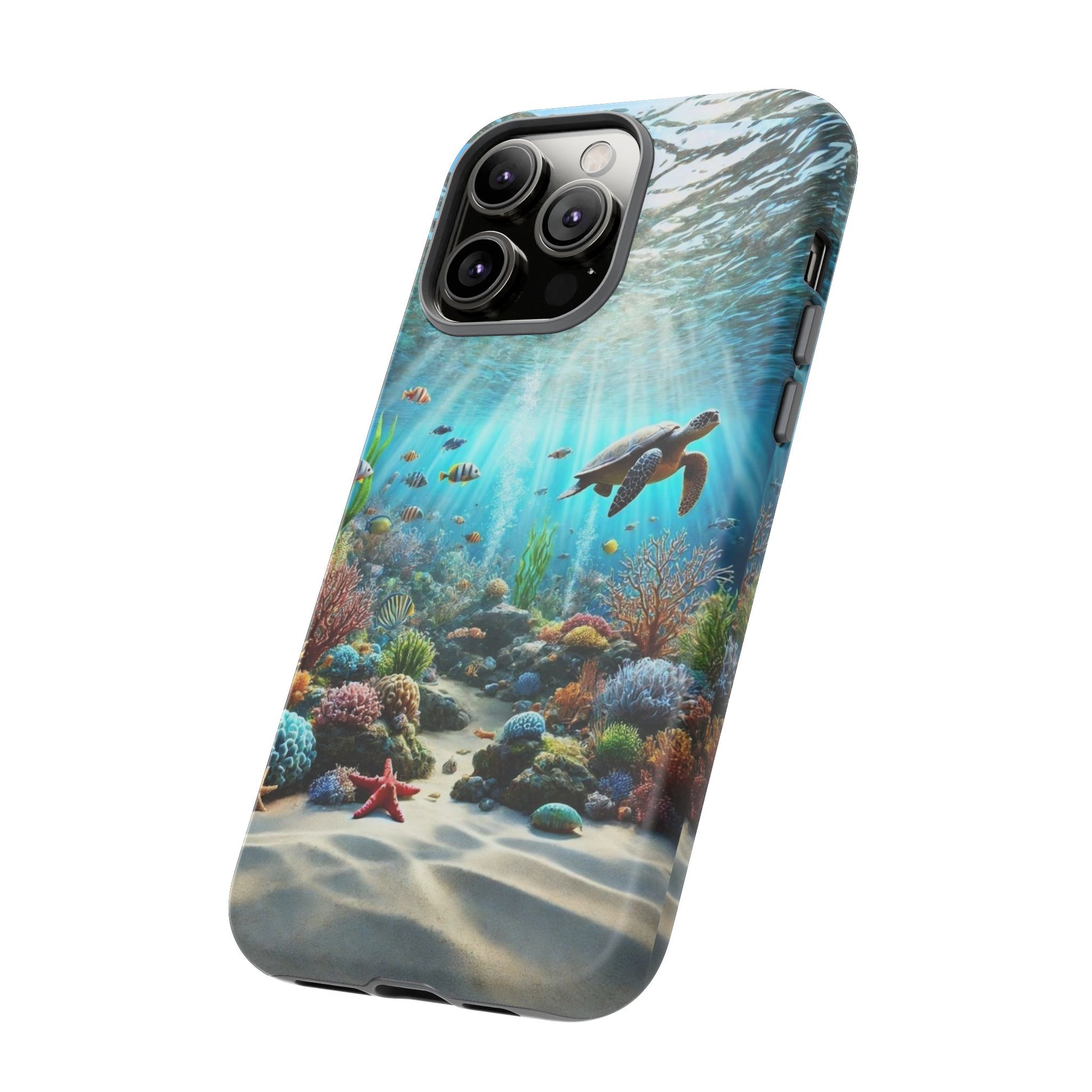 Under Sea Landscape Tough Cases for iPhones, Samsung, and Pixel