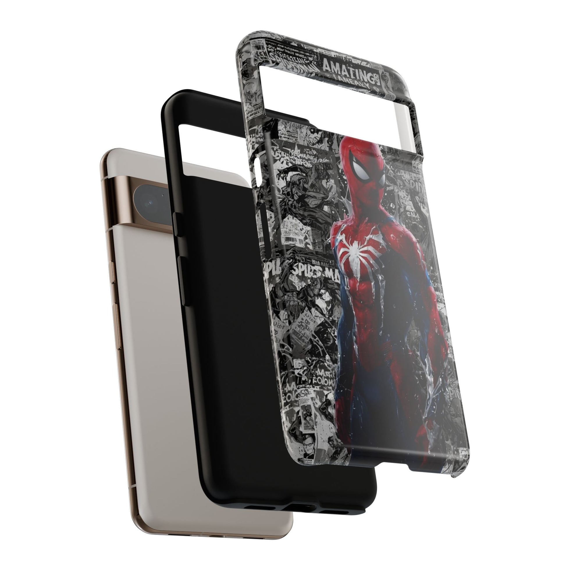Spiderman Phone Case, Tough Cases for iPhones, Samsung, and Pixel