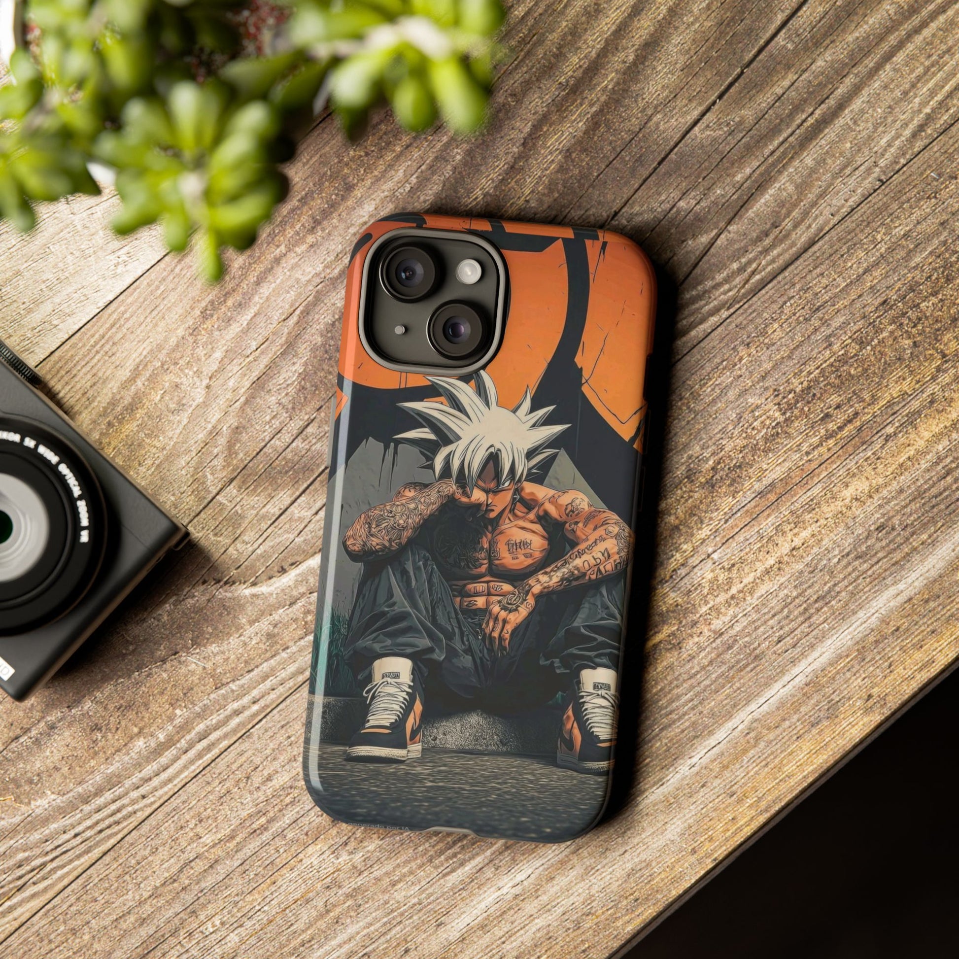 Anime DBZ Thug Tough Cases for iPhones, Samsung, and Pixel