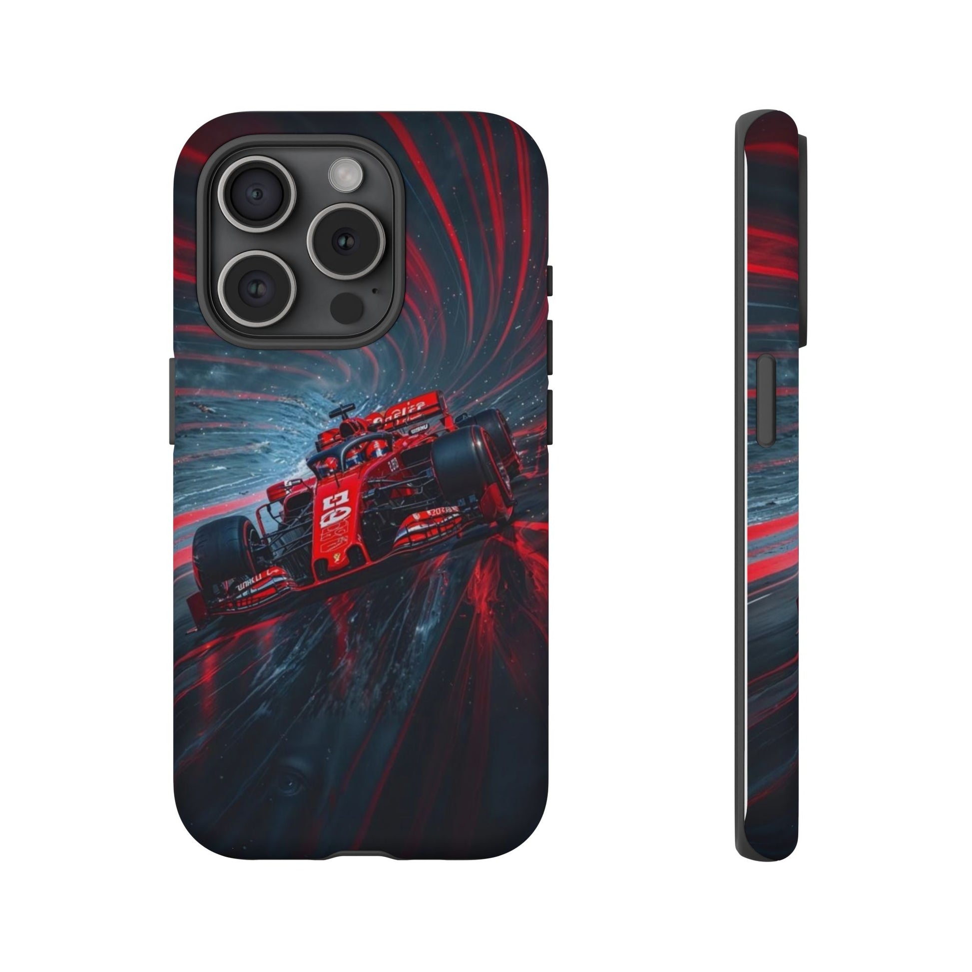 F1 Formula Race Car Phone Case, Tough Cases for iPhones, Samsung, and Pixel