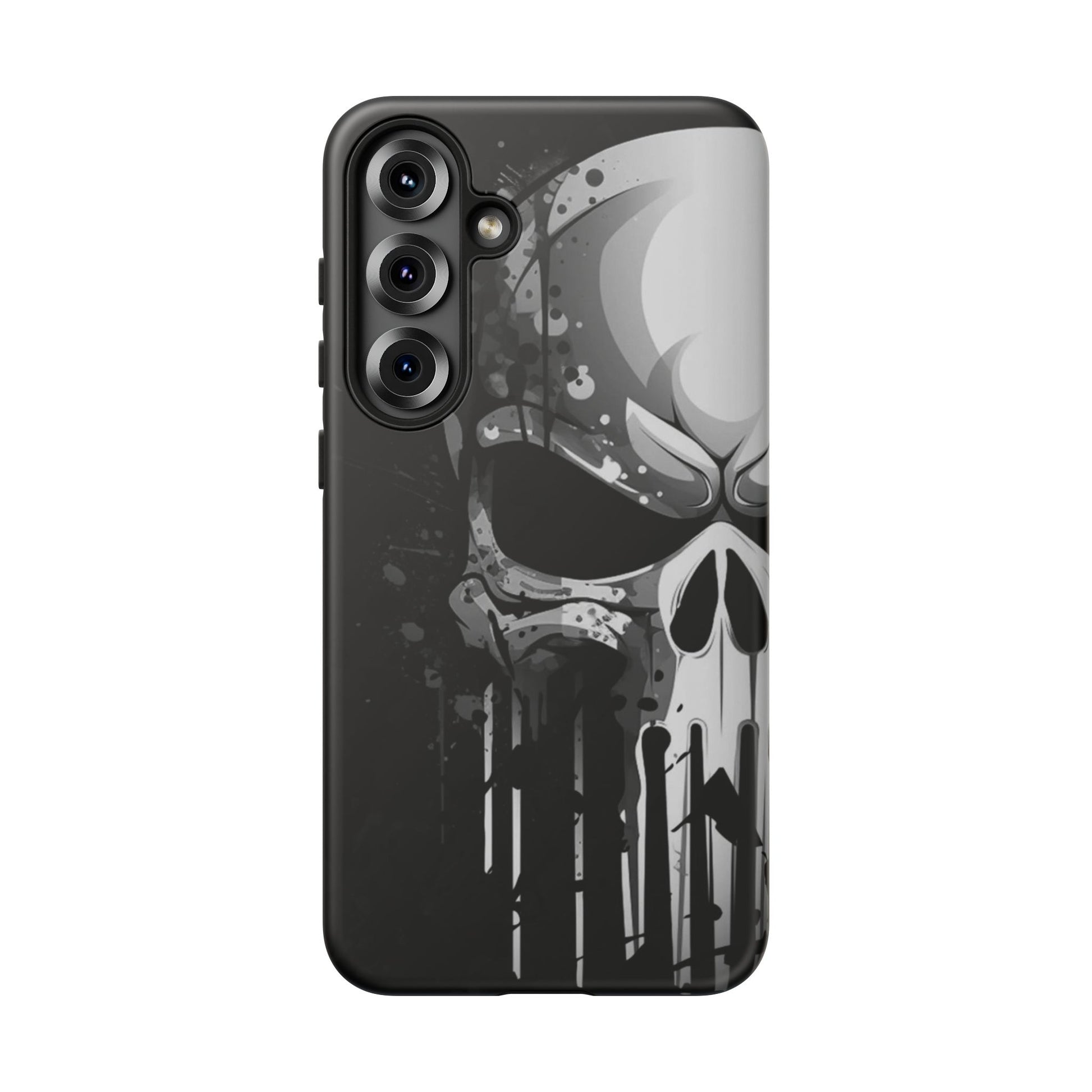Punisher Skull Tough Cases for iPhones, Samsung, and Pixel