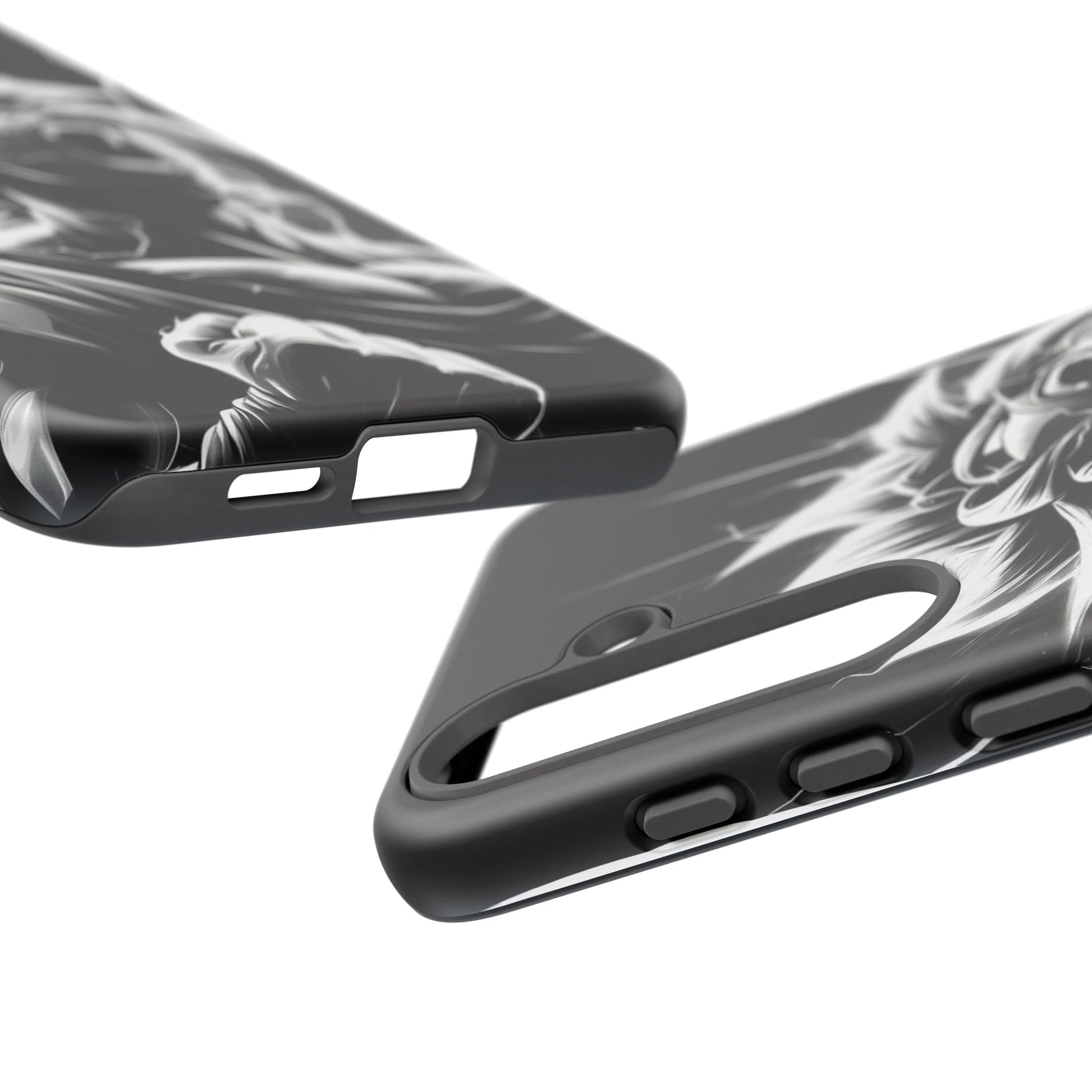 Anime Saiyan Rage Dragon ball Z Tough Cases for iPhones, Samsung, and Pixel