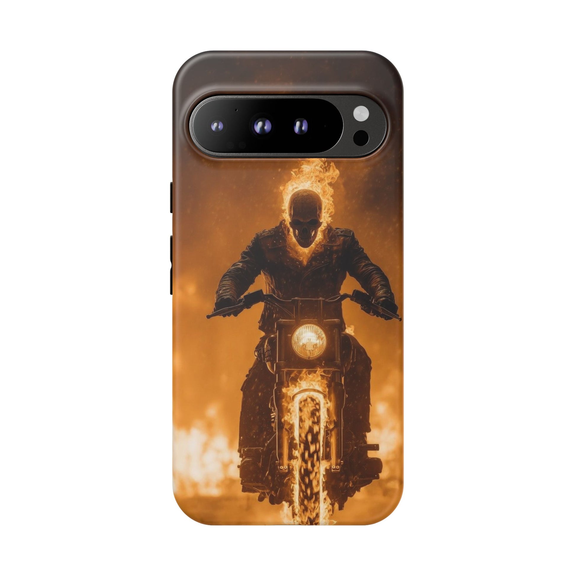Marvel's Ghostrider Tough Cases for iPhones, Samsung, and Pixel
